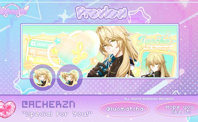 ꒰Luocha Persona꒱