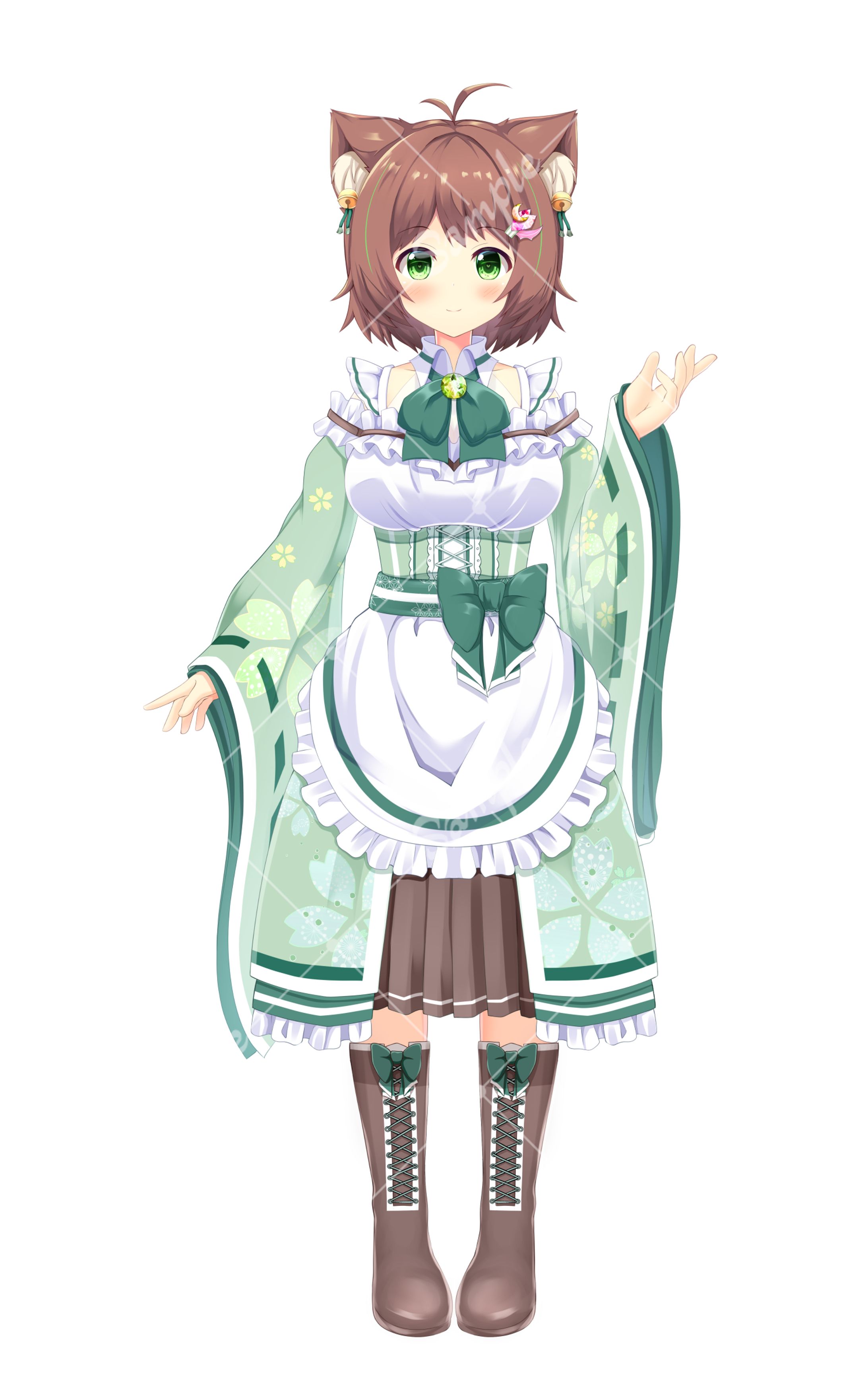 Vライバー午音ヌコ立ち絵-1