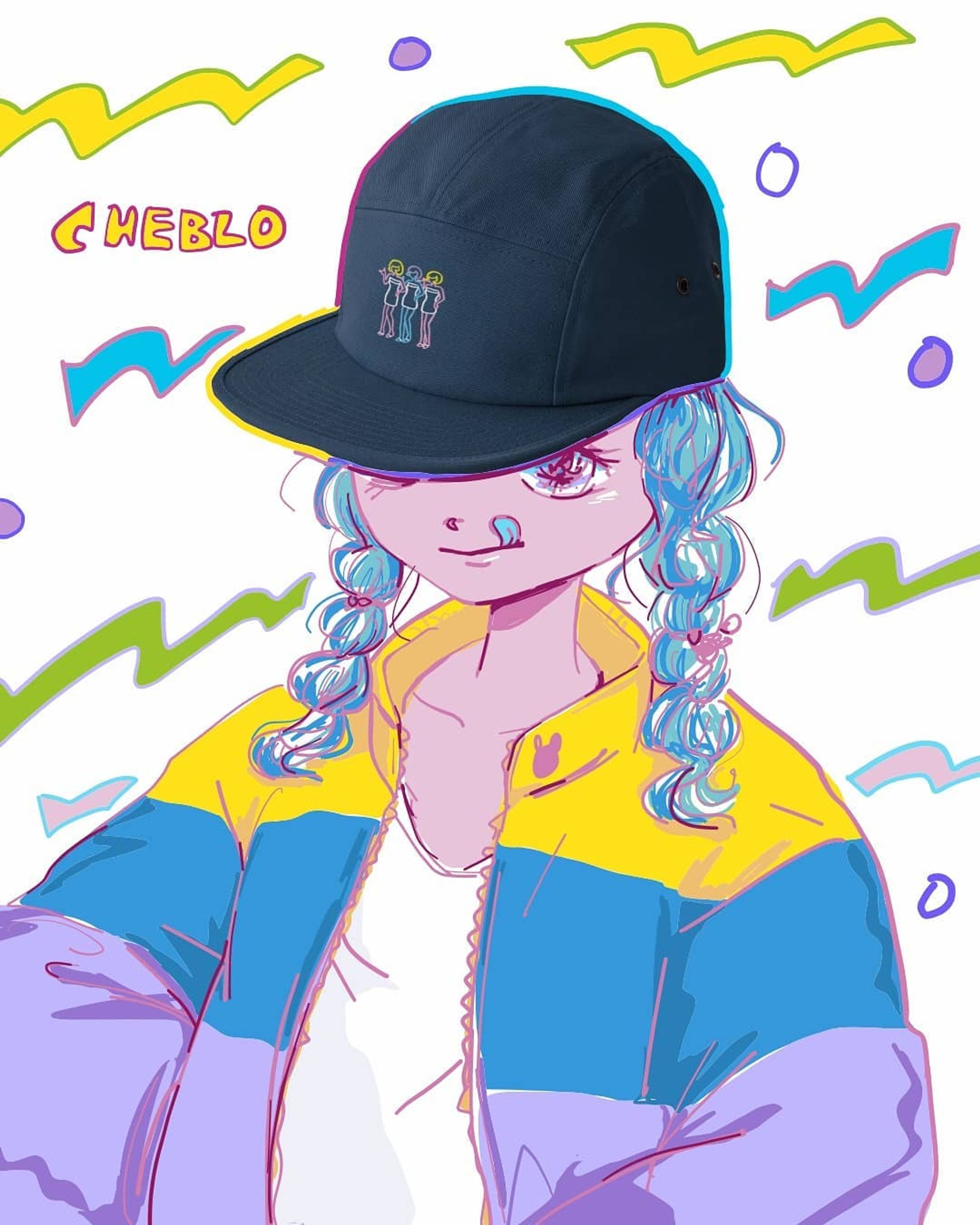 いかがでしょうかジェットキャップ🧢
.
.
#キャップ #ジェットキャップ #帽子 #イラストレーション #アパレル #ファッション #ストリート #ストリートファッション #イラスト #キャラクター #character #illust #illustration #illustrator #character #animal #動物 #くま #羊 #bear #sheep #cap #jetcap #絵 #ブランド #服 #street #streetfashion #skeatboard #スケボー #cheblo-1