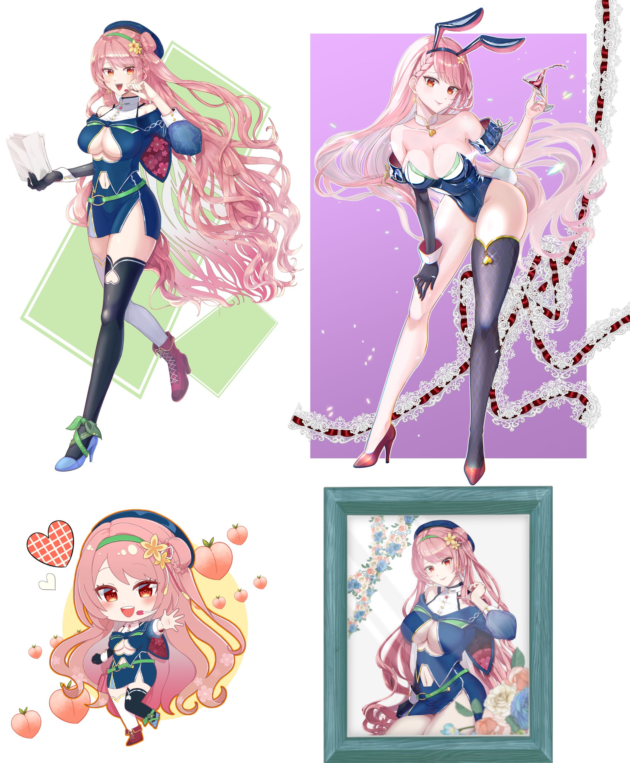Vtuber依頼絵まとめ-1