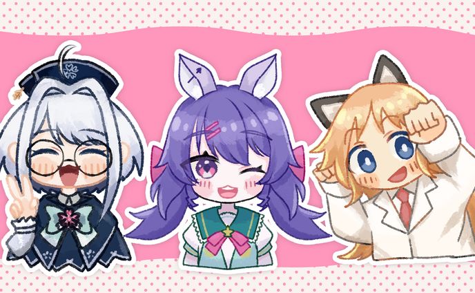 【SDイラスト】イラストプレゼント企画　手書き風SD