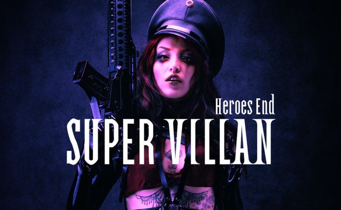 フリーフォント「SUPER VILLAN」