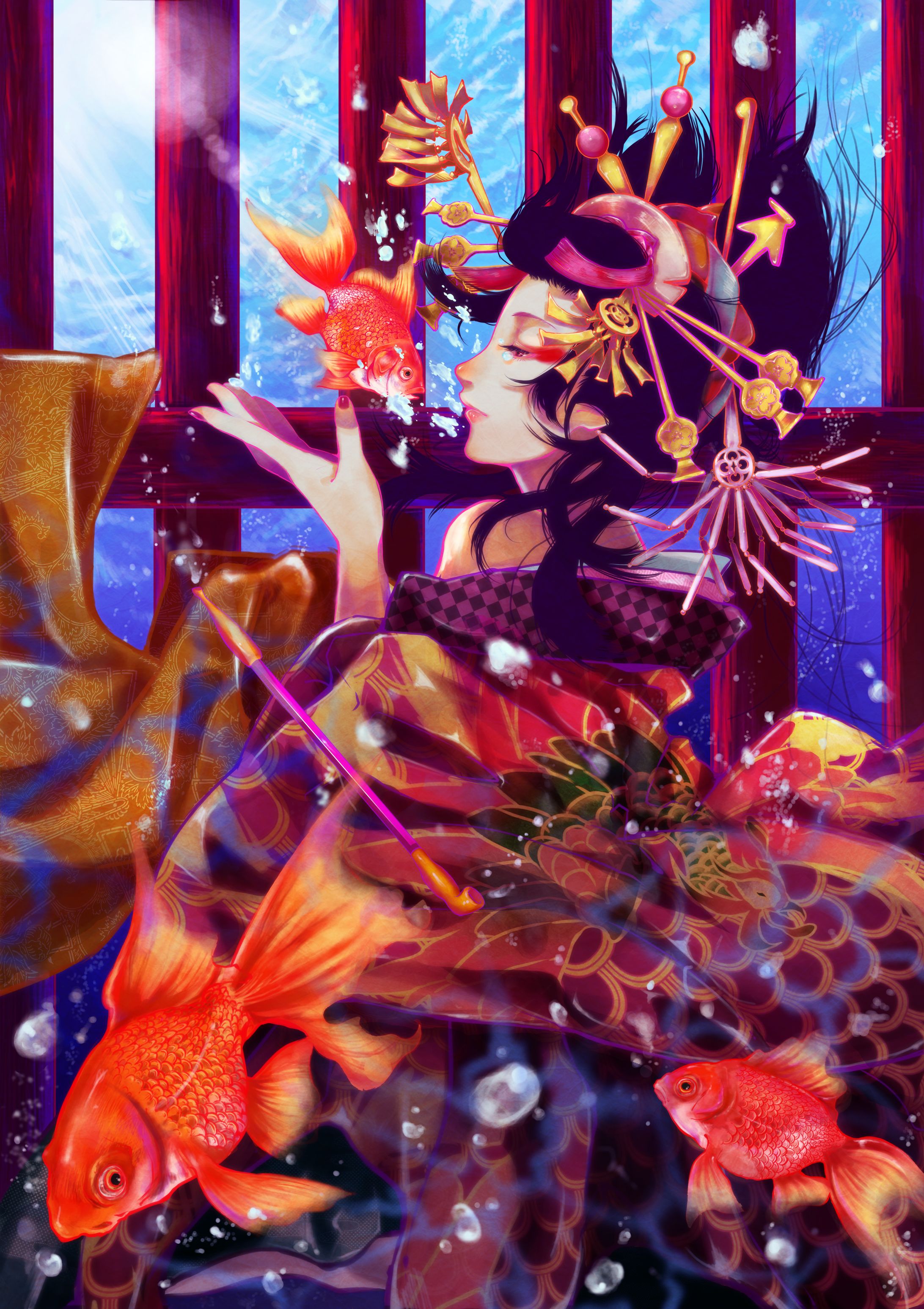 金魚の恋-1