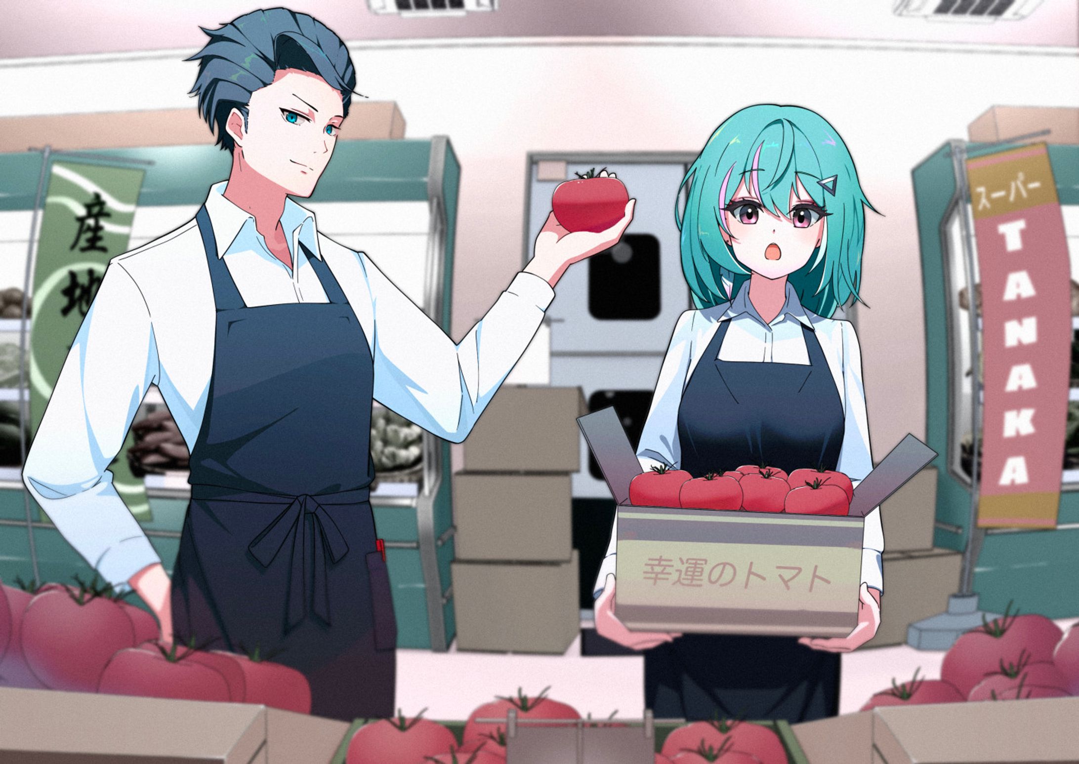 【ご依頼】ジャスティナ・ヴァン 様 活動用1枚絵-1