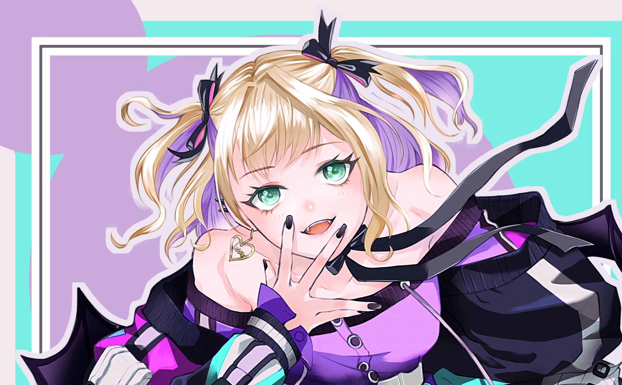 ファンアート　Vtuber 胡桃のあ-1