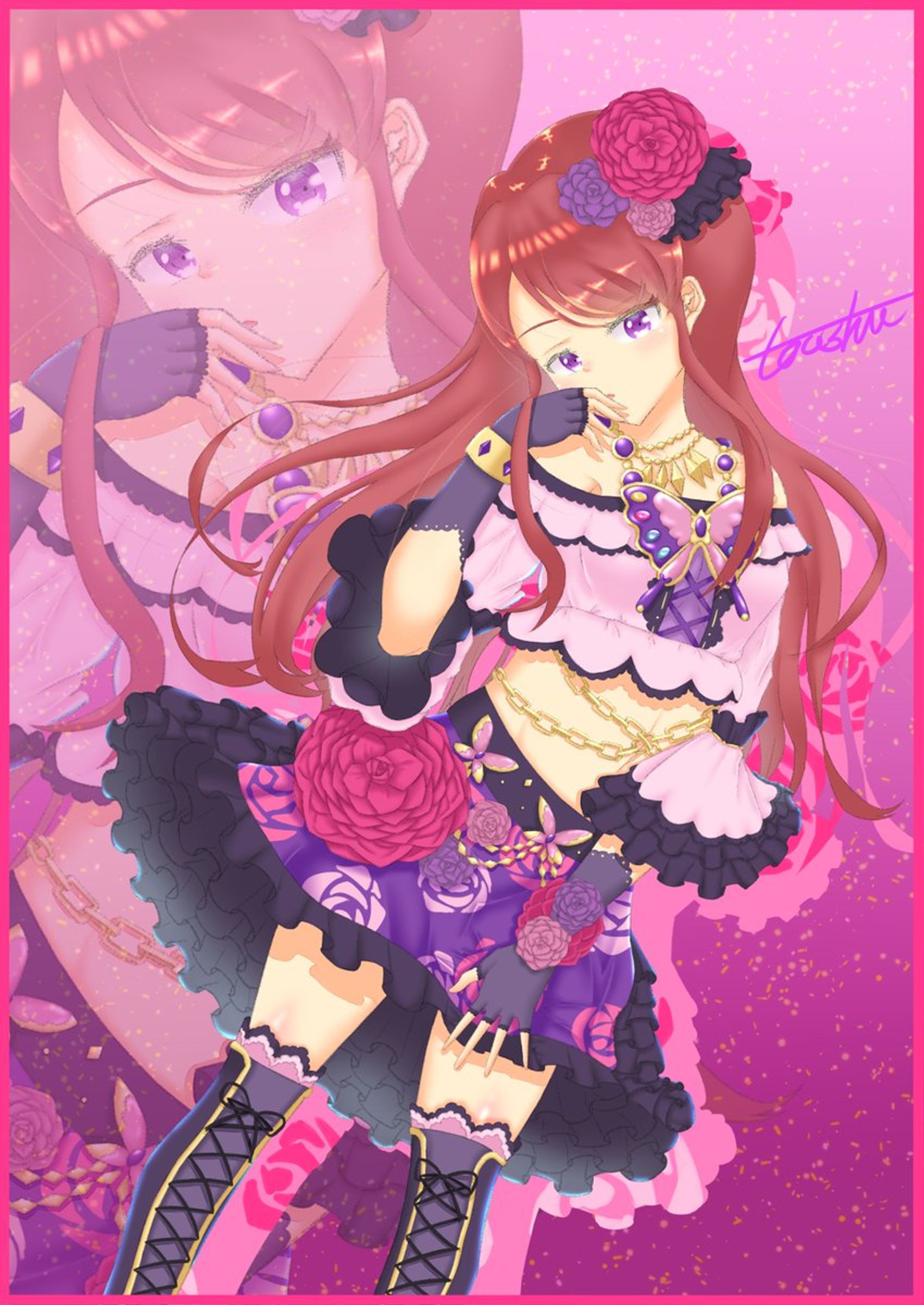 [版権/アイカツ！] 紫吹蘭-1