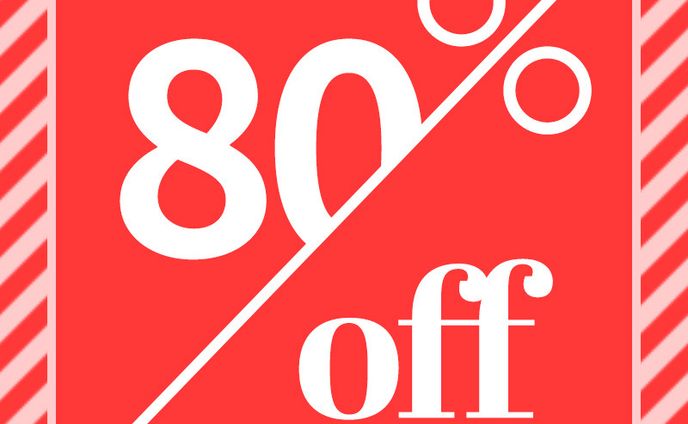 80％OFF(バナー)