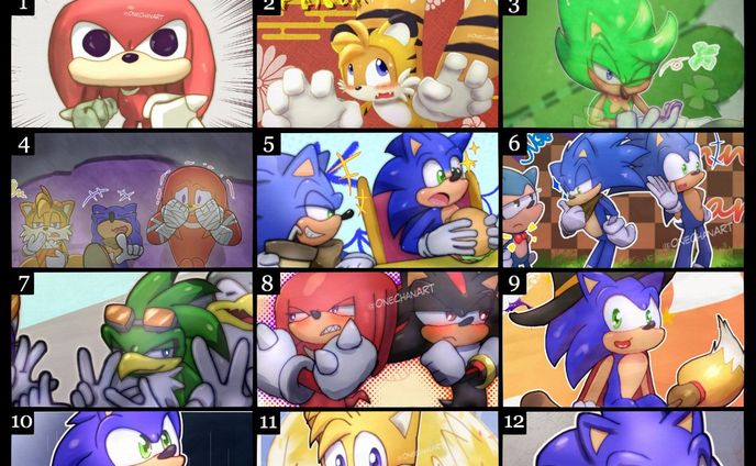 今年もソニックたちをひたすら描いた年でした！
.
.
.
.
.
#sonic #sonicthehedgehog #artsummary2022 #2022年を振り返る #sonicfanart #ソニック #イラスト #ソニかつ