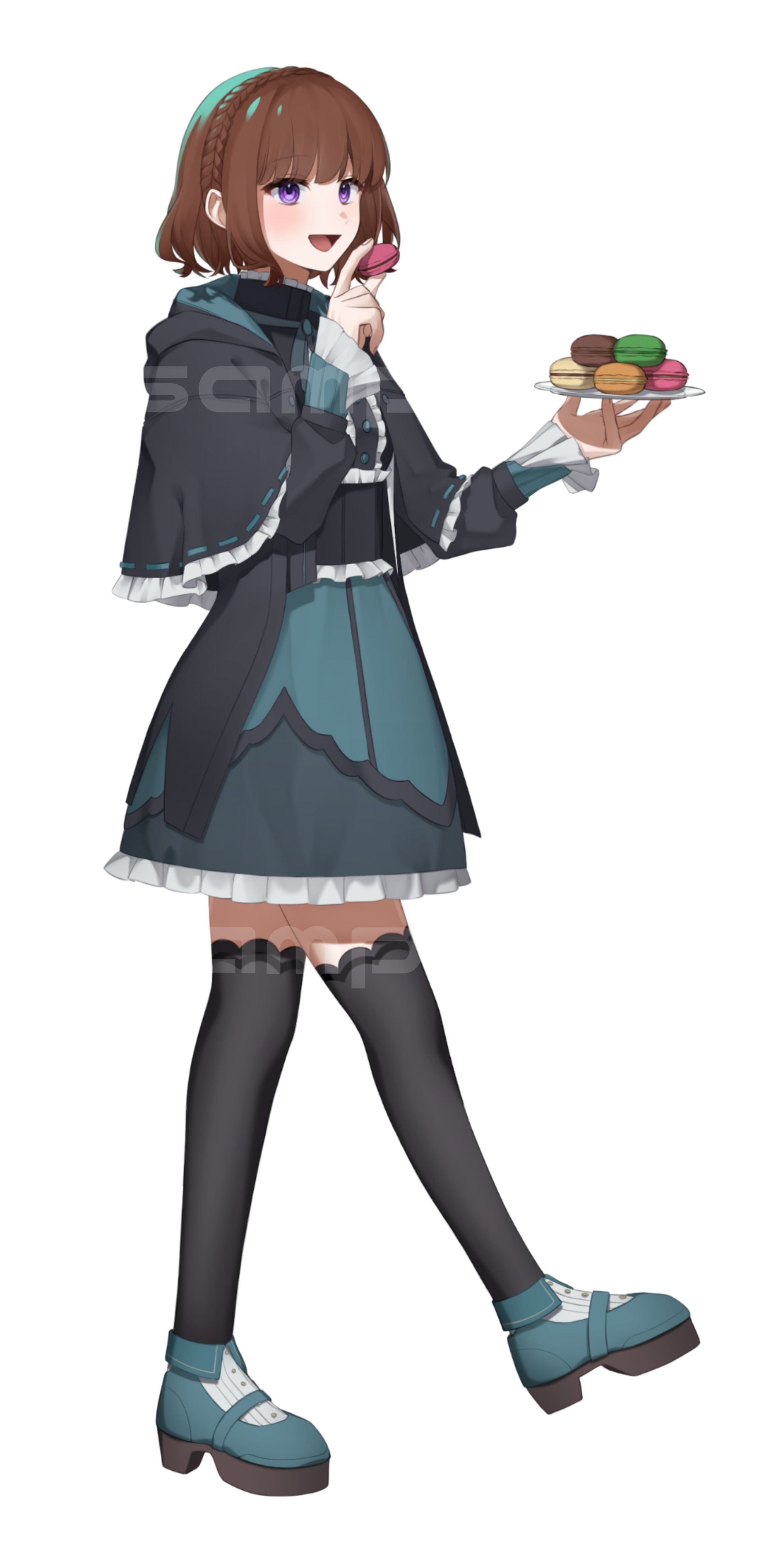 【お仕事】桜咲風菜様 立ち絵-1