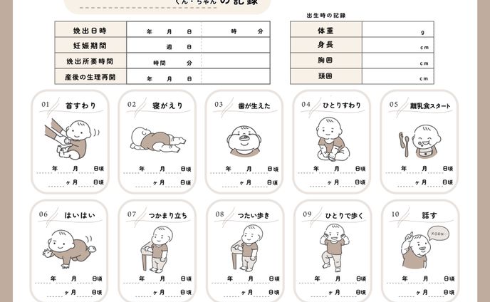 成長の記録