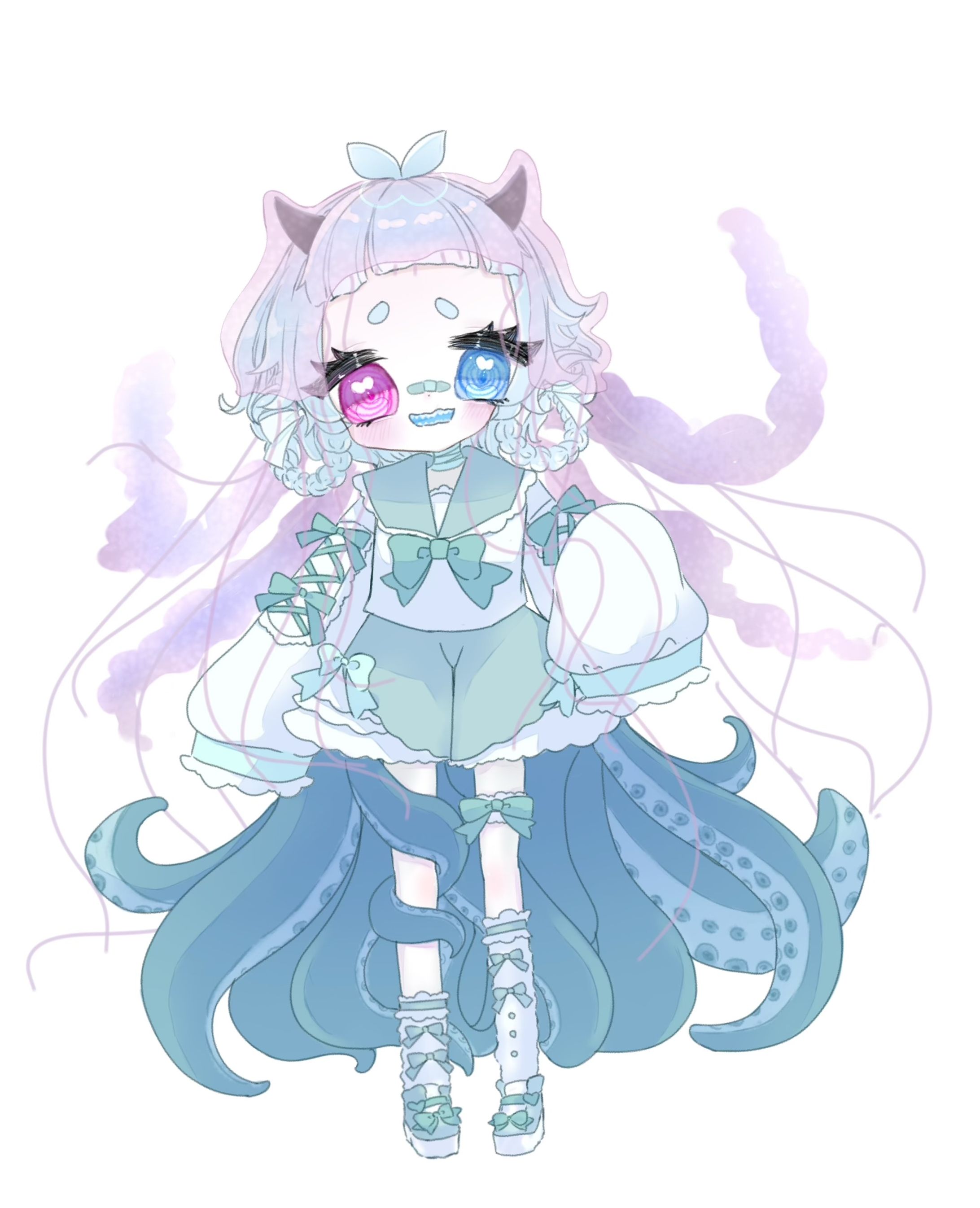 女の子、モンスター-1