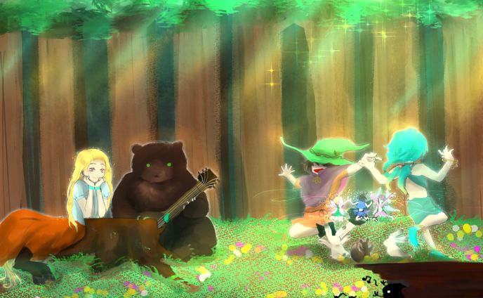 フォロワーさんからのお題絵