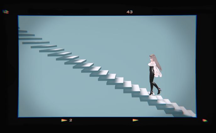 かけあがる