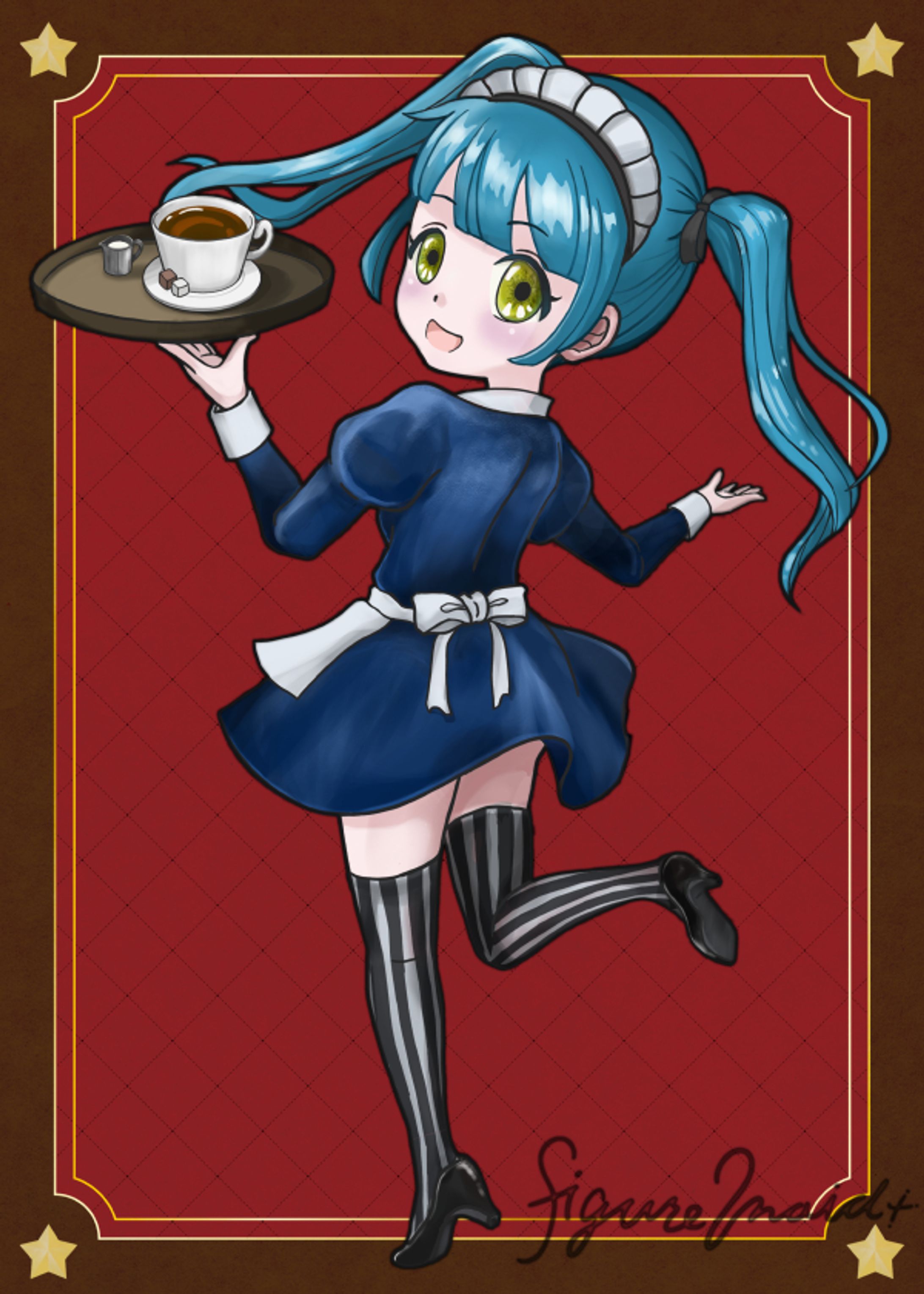 ツインテールメイドちゃん-1