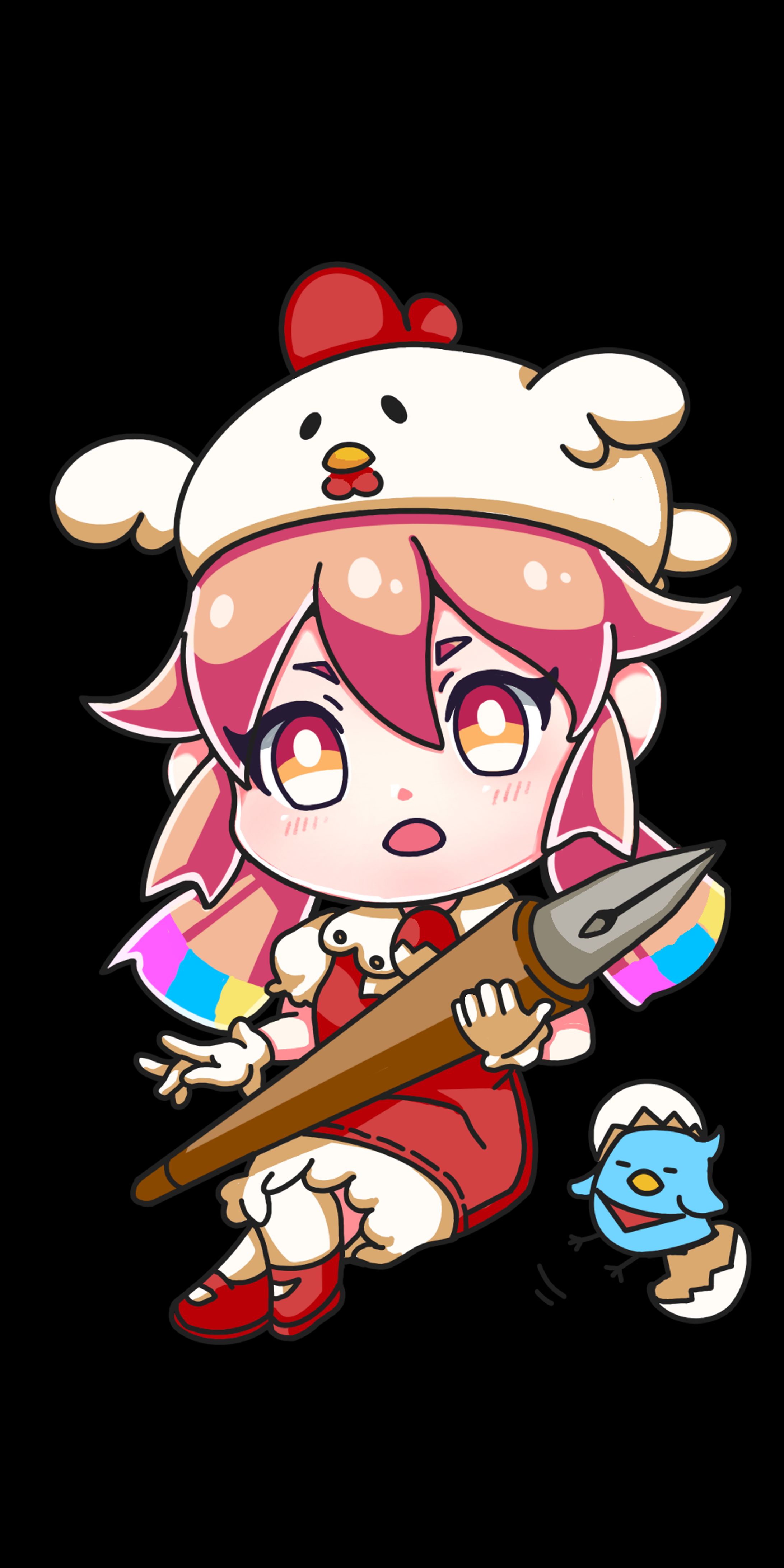 ミニキャラ　立ち絵-1