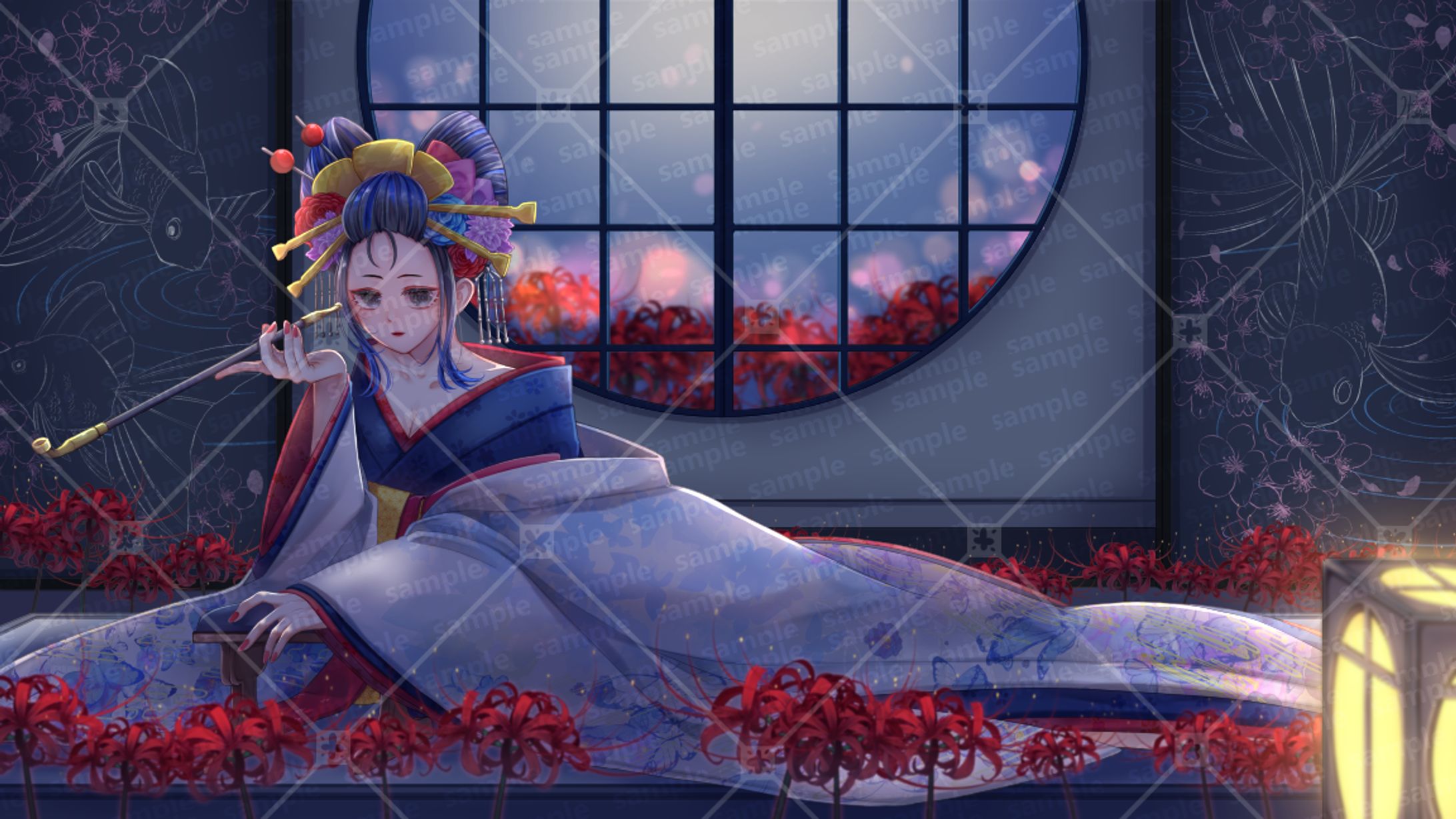 吉原ラメント　歌ってみた　月詠羽琉様-1