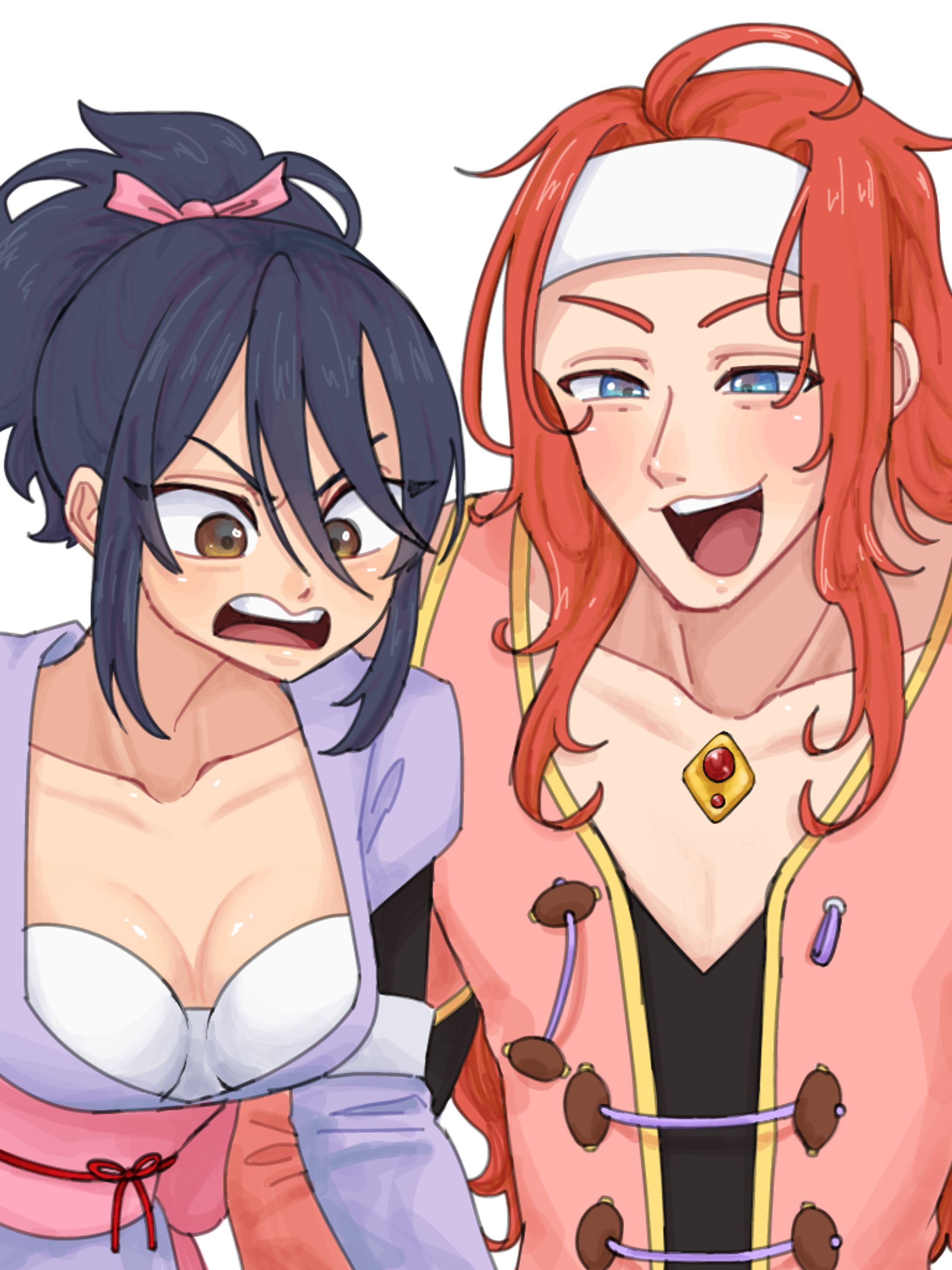 ゼロス＆しいな(テイルズオブシンフォニア)-1