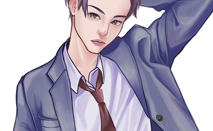 漫画 イラスト、ヒト