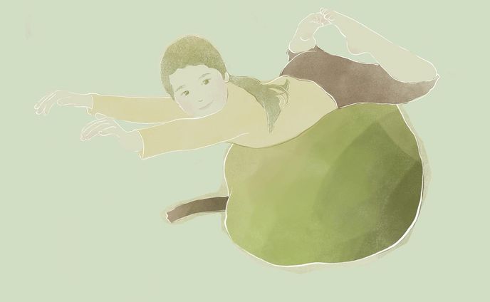 ・

La franse balance ball
洋梨玉のり🍐

◯再投稿しました
良いねくださったの皆さま、すみません🙇‍♂️
もっとわかりやすくラフランスのままにしました🍐

最近バランスボールがお気に入りな娘
色んなポーズを得意げに見せてくれます🫶

10年ぶりの寒波❄️
さすがに寒い🥶
暖房つけてない部屋はほんとに冷蔵庫

#art #drawing #chill #relax #nft #nftart #adobefresco #illustration #fruit  #lafrance #nftart #textiledesign #フルーツ  #ラフランス #洋梨 #絵本 #挿絵 #装画 #北欧 #テキスタイル #イラストレーター #イラスト好きな人と繋がりたい #子育て #５歳  #バランスボール