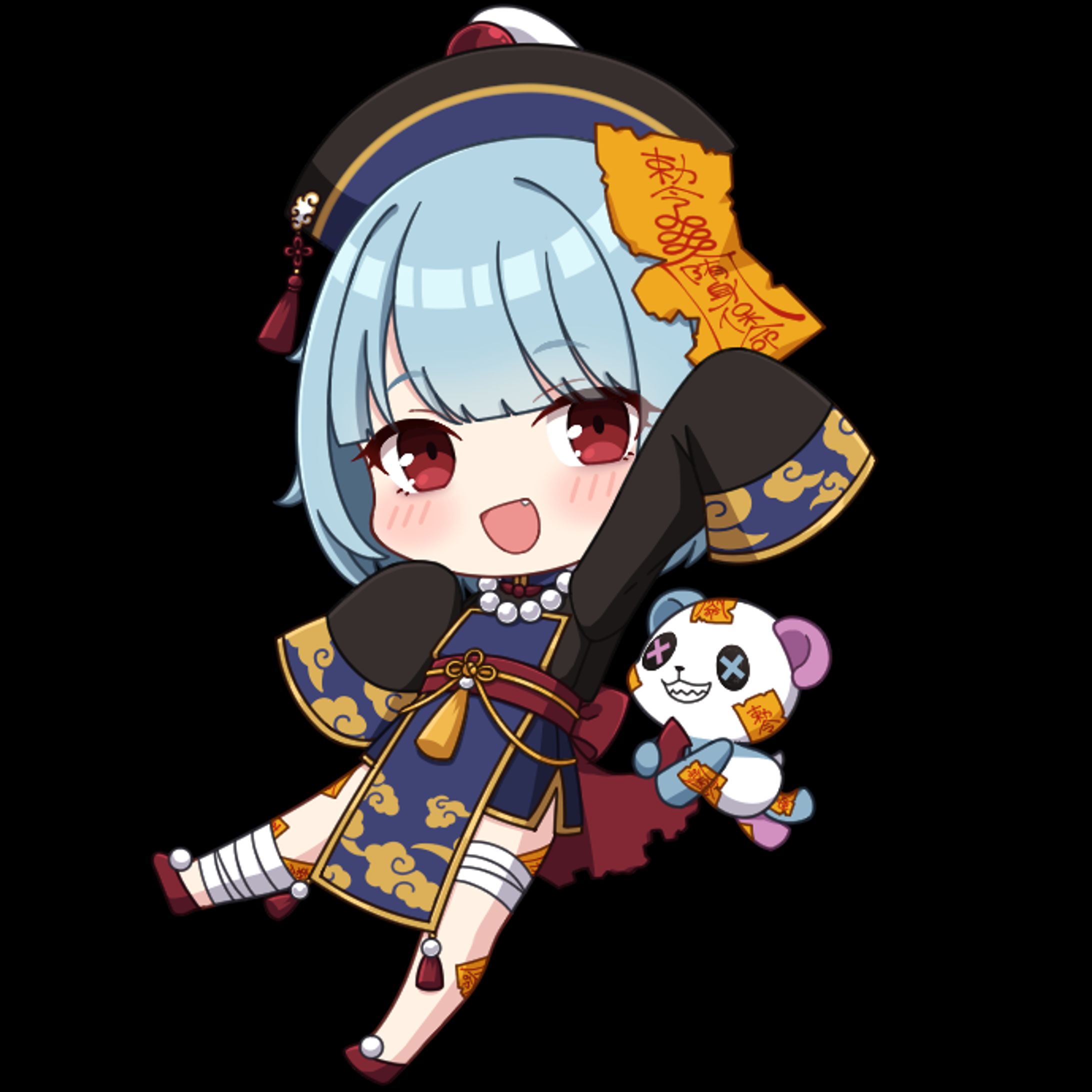 【グッズ絵】七雲璃桜・桜久様-1