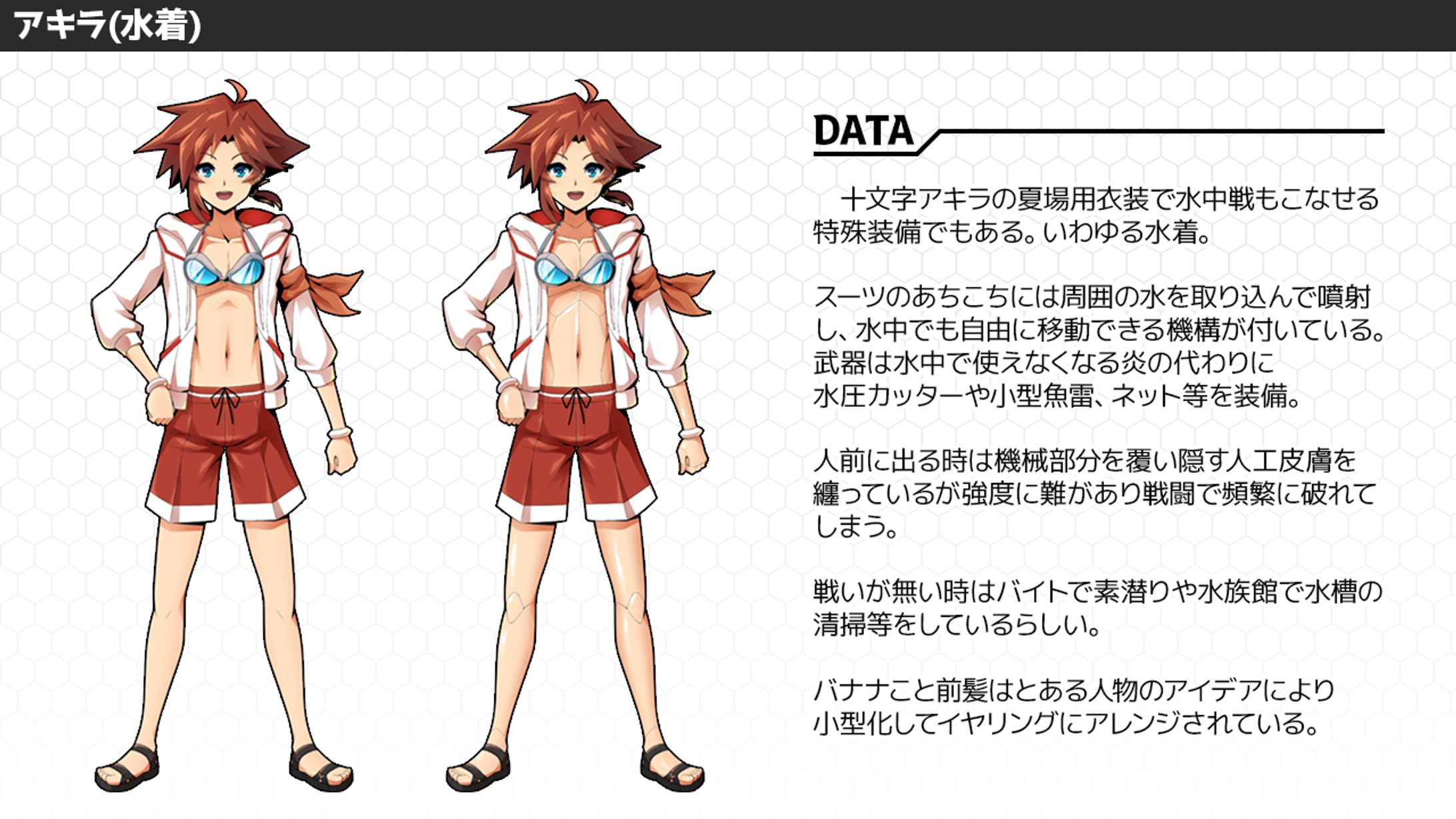 十文字アキラ水着衣装-1