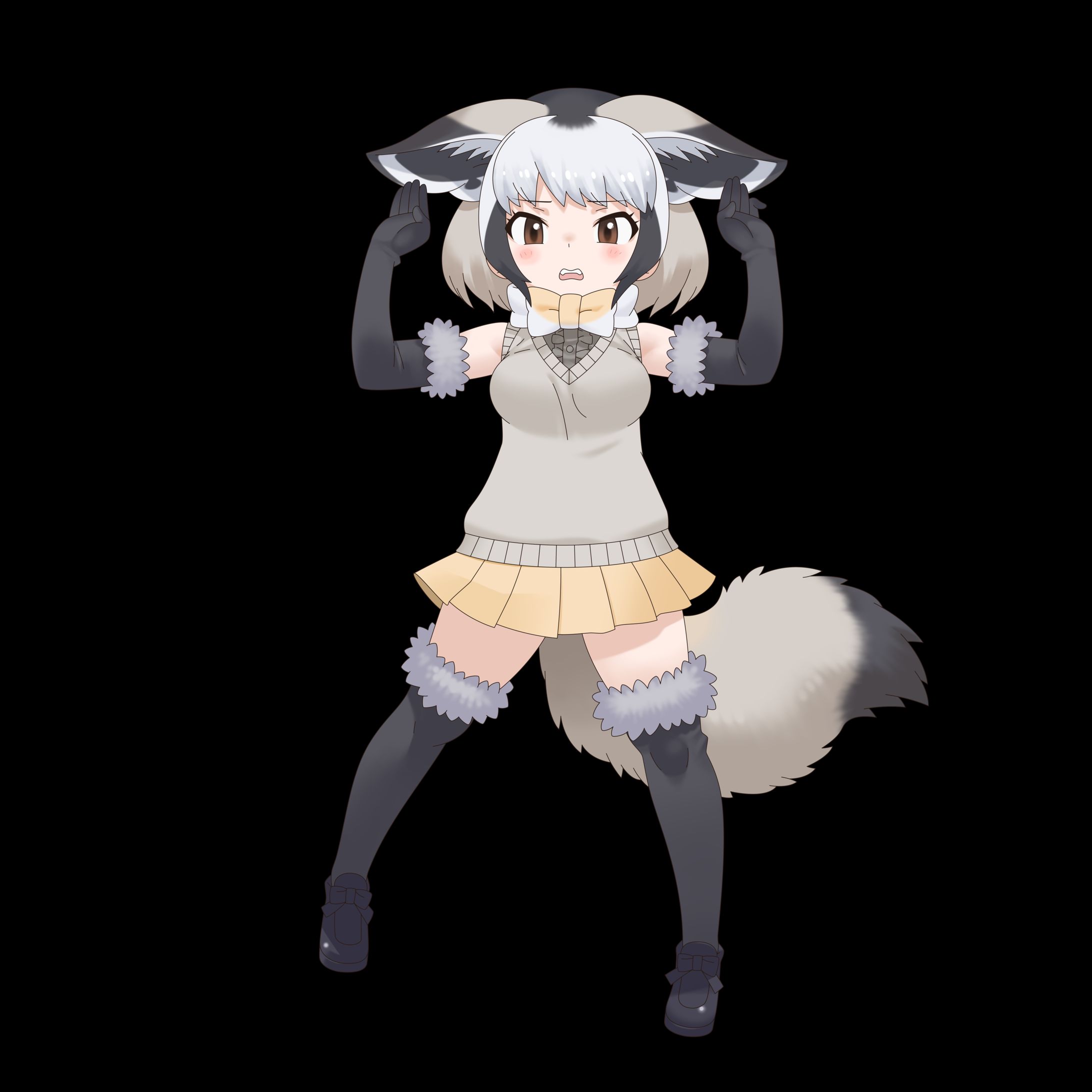 [仕事絵]オオミミギツネVer2-1