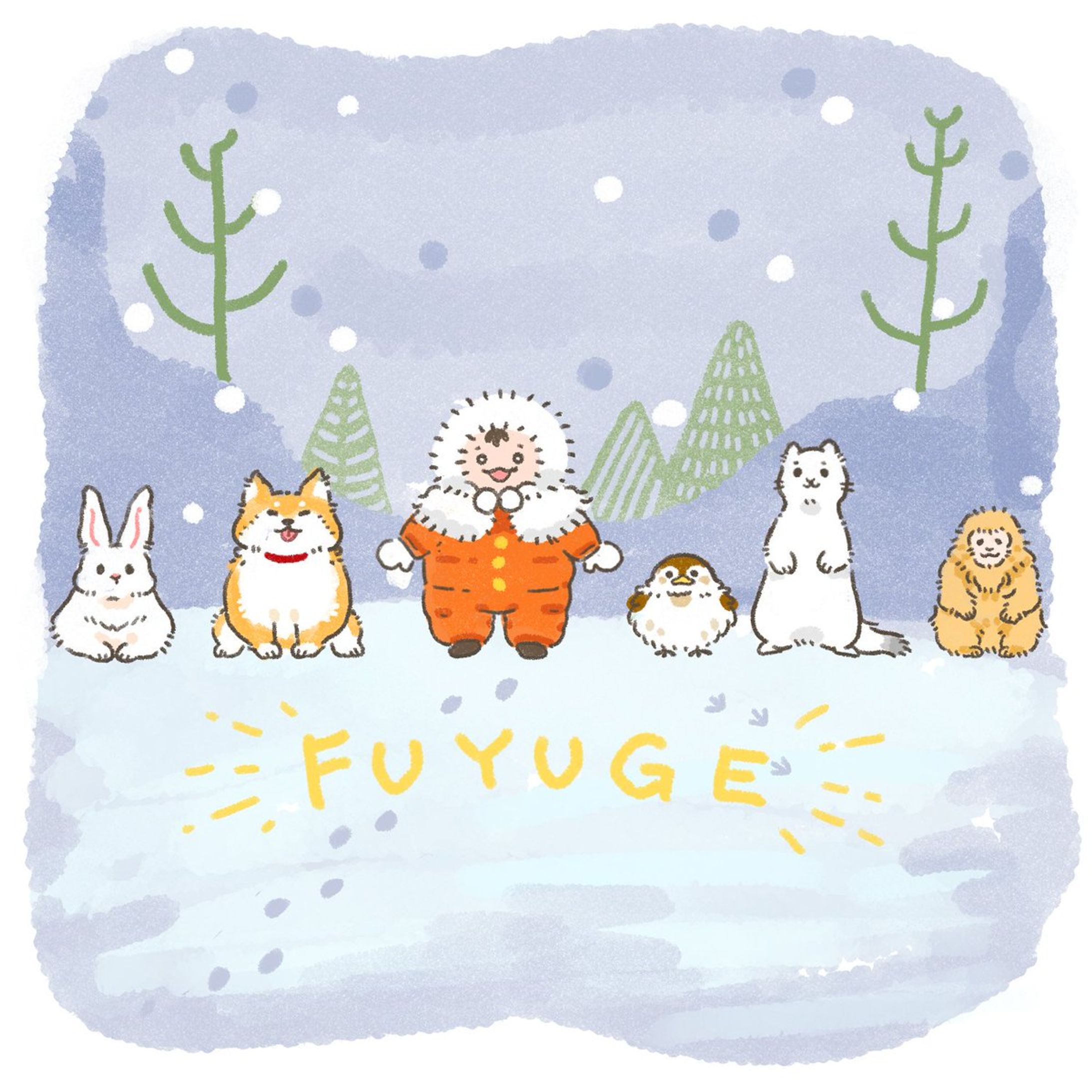パステルタッチのイラスト-1