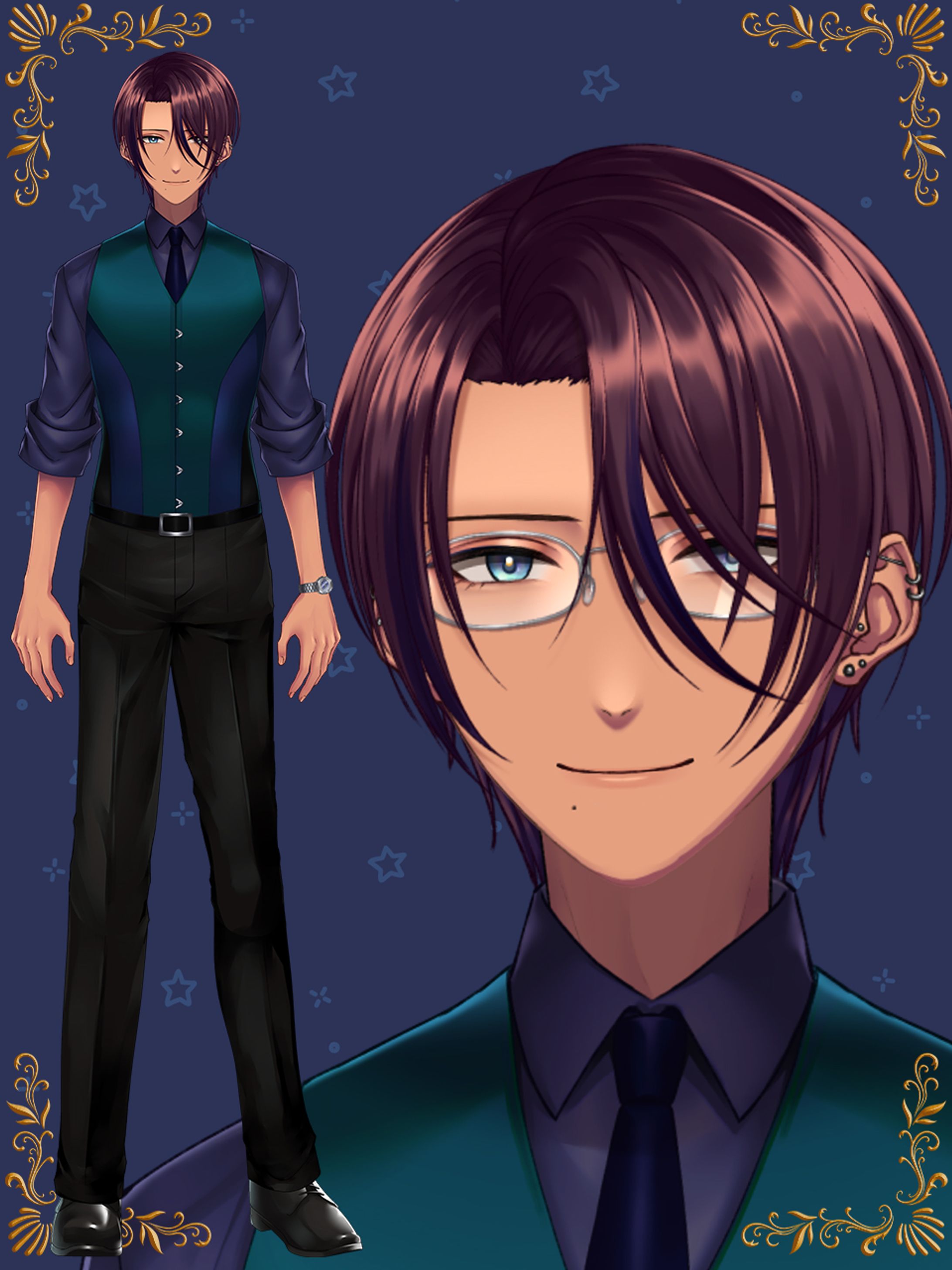 Vtuber添依音ルシヤ立ち絵デザイン-1