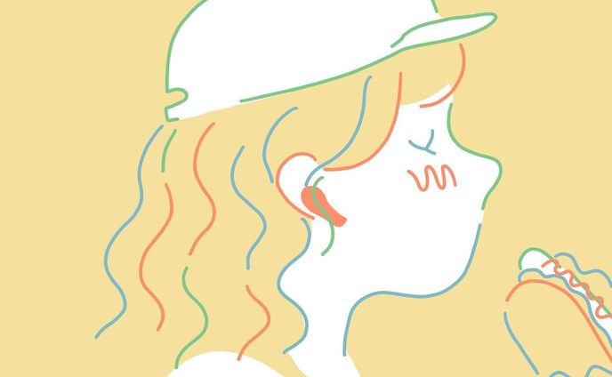 キャップヘアーの女の子

#イラスト
#イラストグラム#イラストレーション#イラストレーター#女の子イラスト#女の子の横顔イラスト#お仕事募集中#キャップ#カールヘアー#ホットドッグ

#illustrater#illustrate#illust#illustrationart#illustgram#procreate