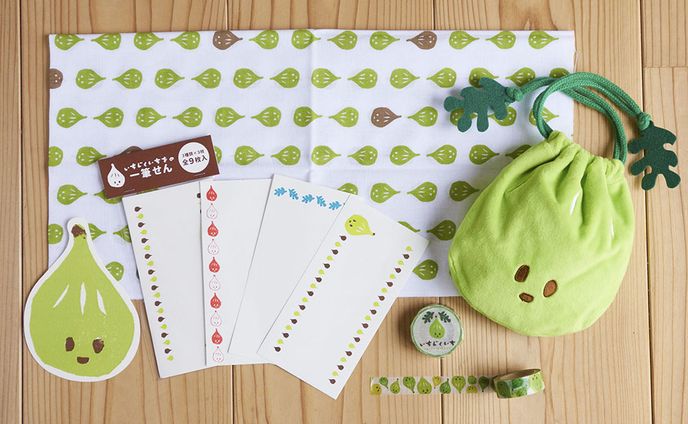 「いちじくいちを」グッズ