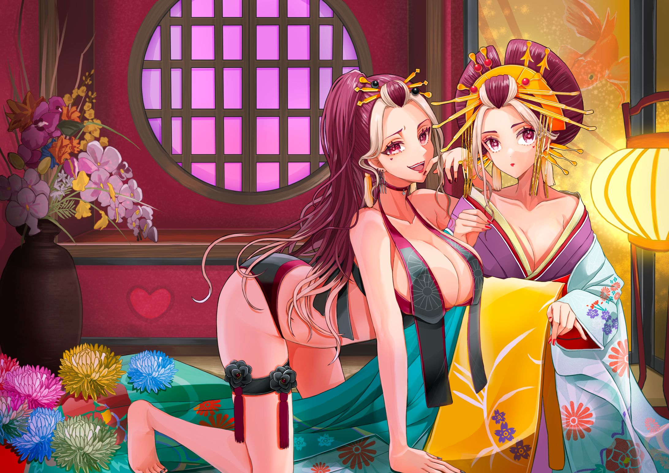 Vtuber様2周年記念イラスト-1