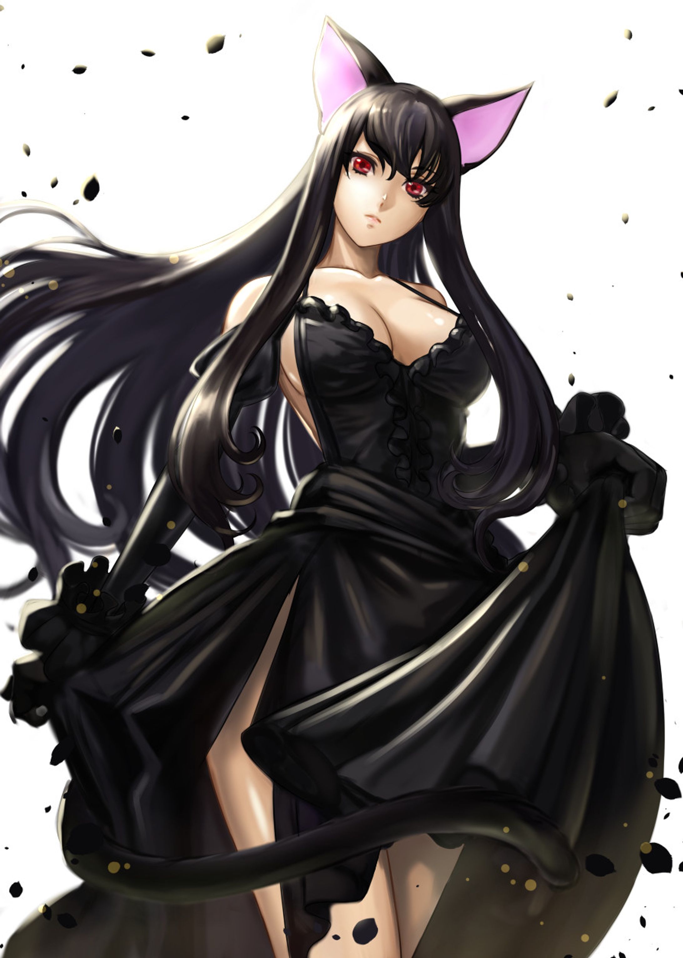 クロネコ　Black cat（創作）-1