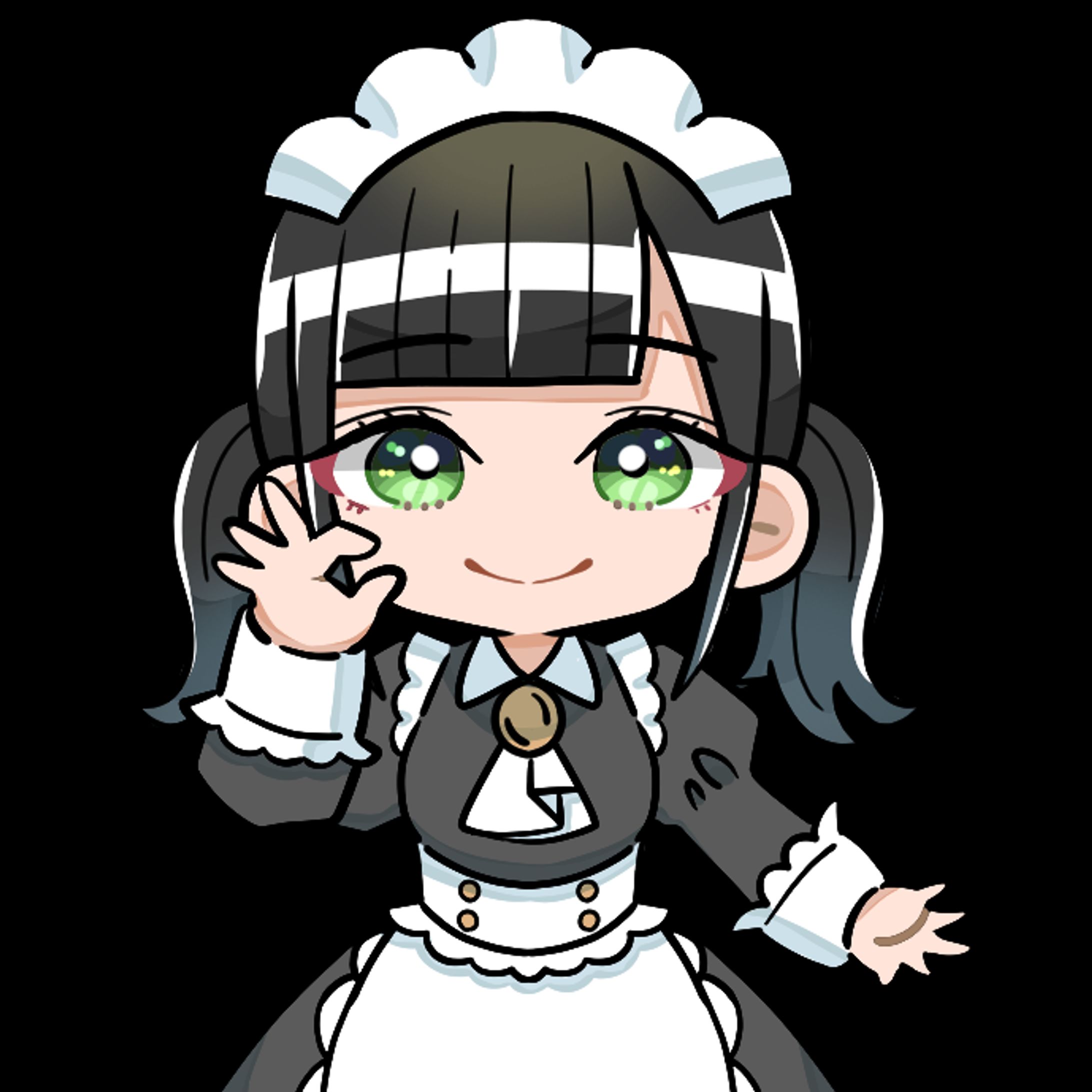 おれのメイド。様　所属メイドイラストデザイン-1