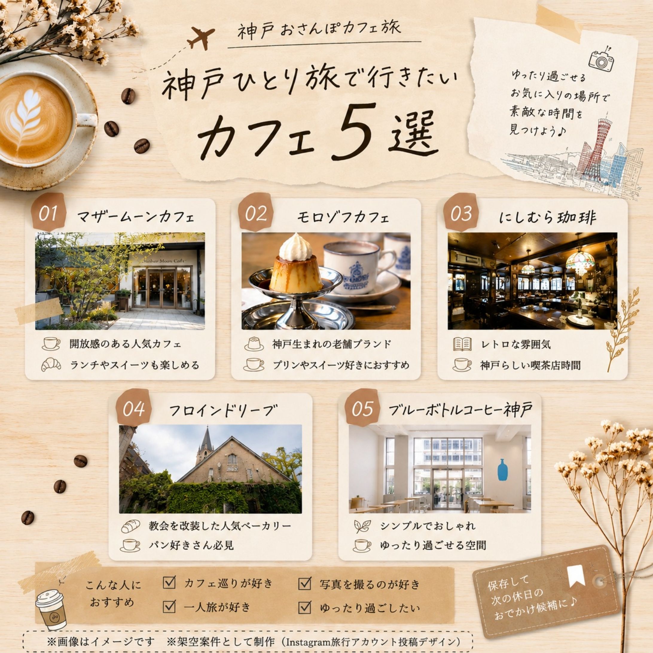 神戸ひとり旅で行きたいカフェ5選-1