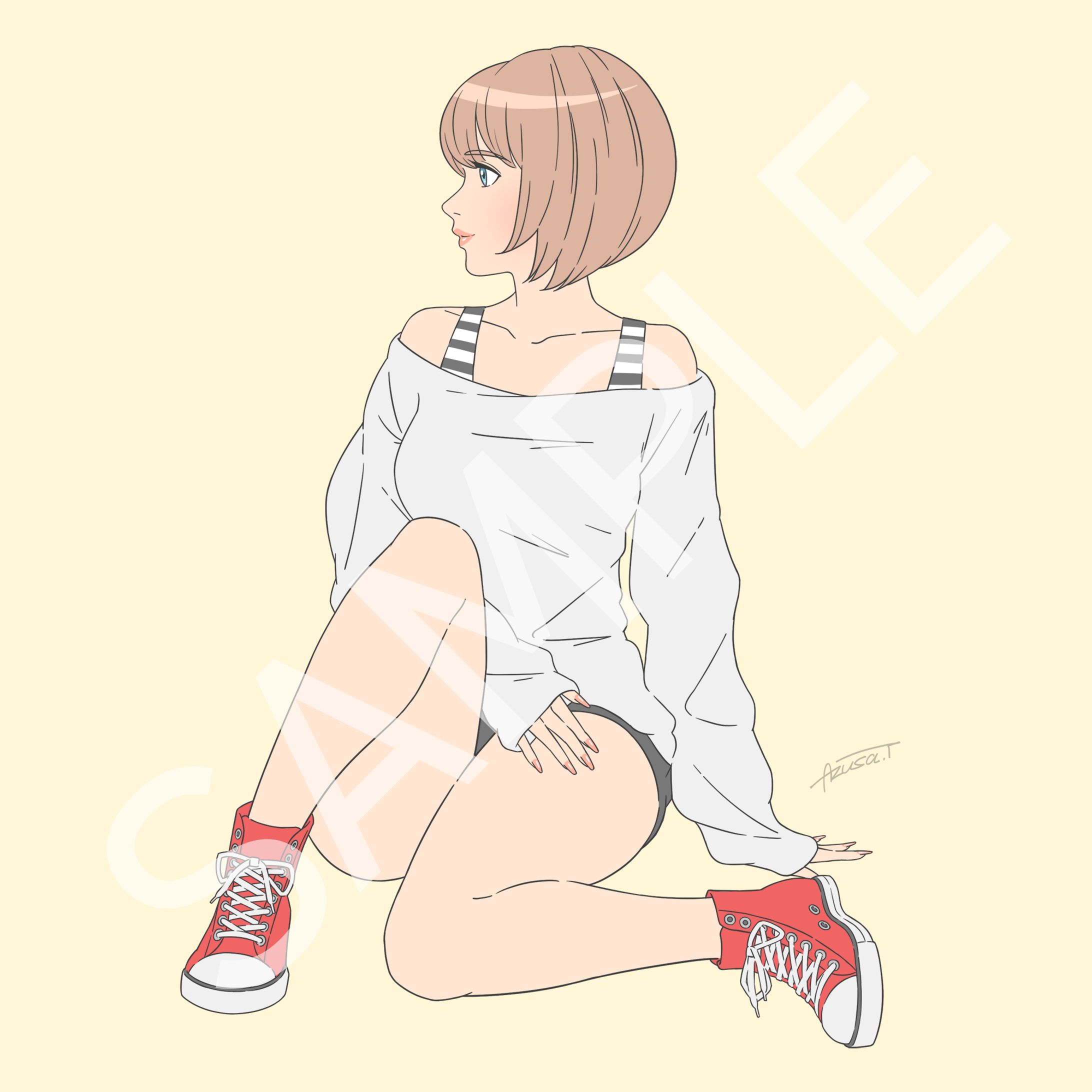 NFT「Relax Girl」-1