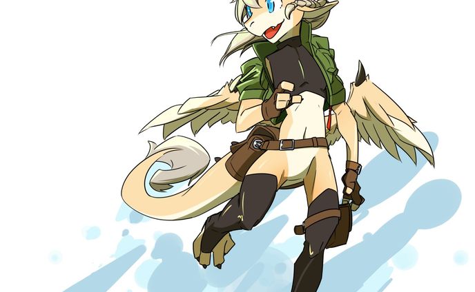 巫鷹さんのキャラクターです