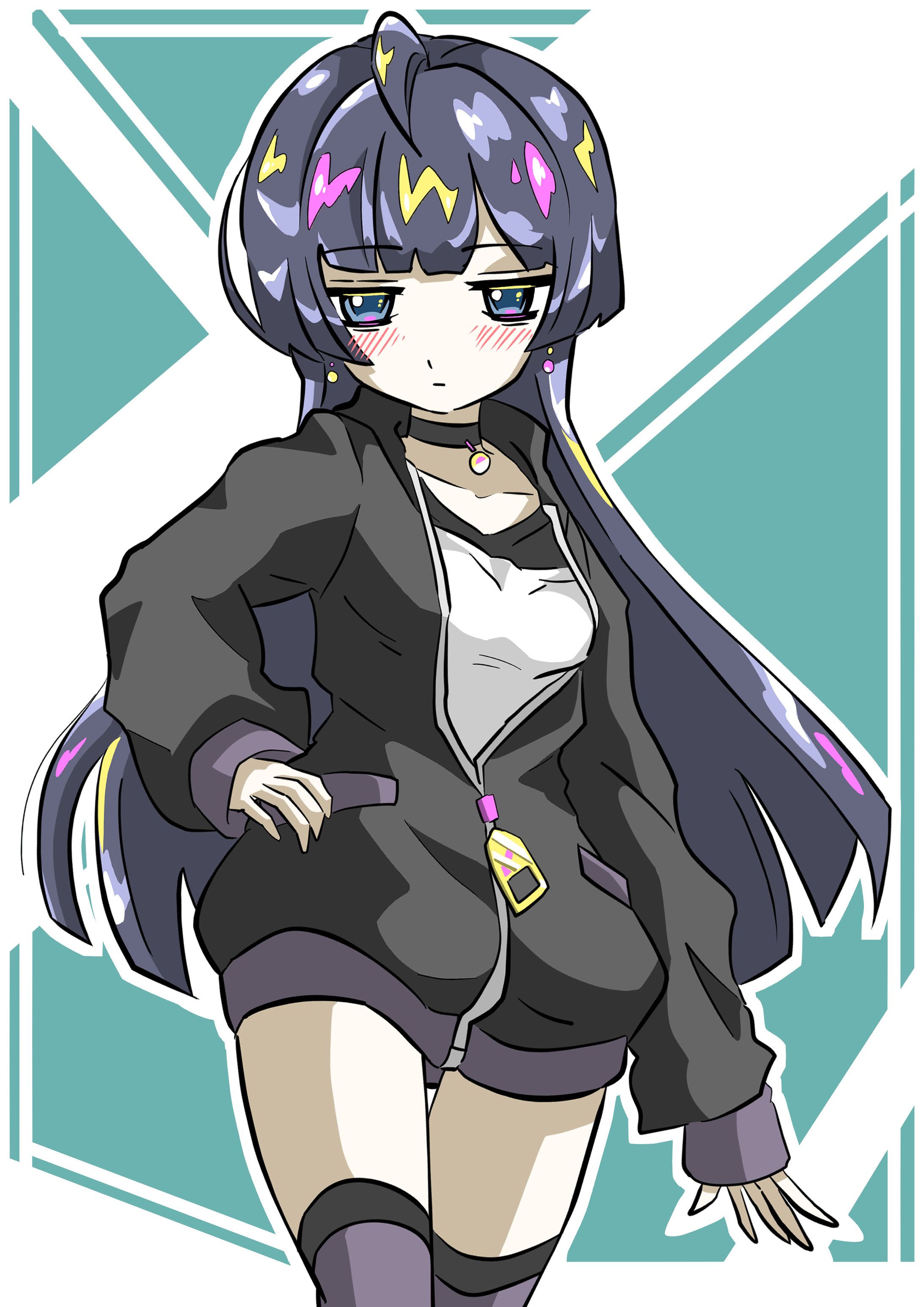 一次創作「クールな女の子」-1