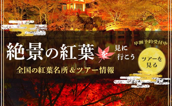 バナー：『紅葉名所&ツアー』