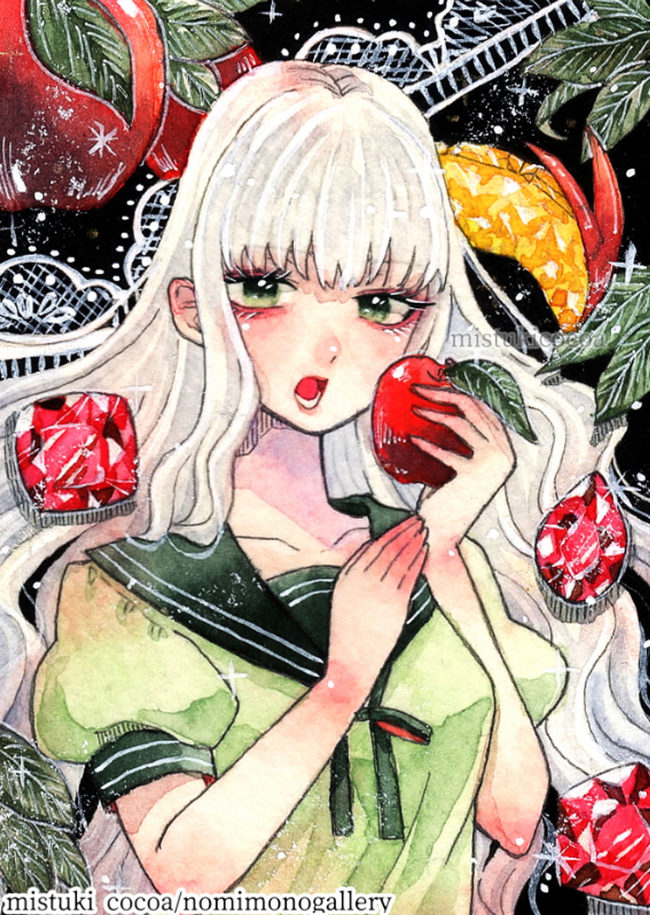 展示会イラスト「輝石展2023」-1