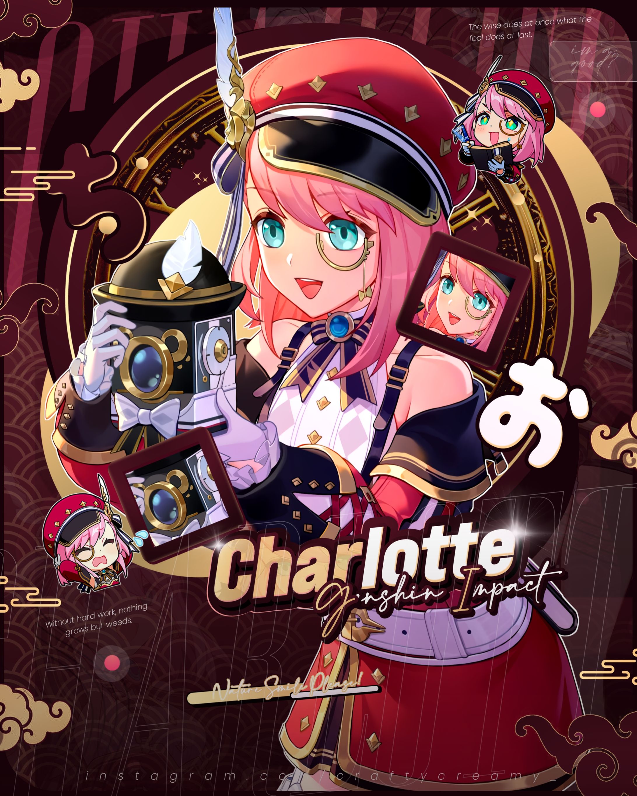 [GFX] Charlotte-GenshinImpact-1