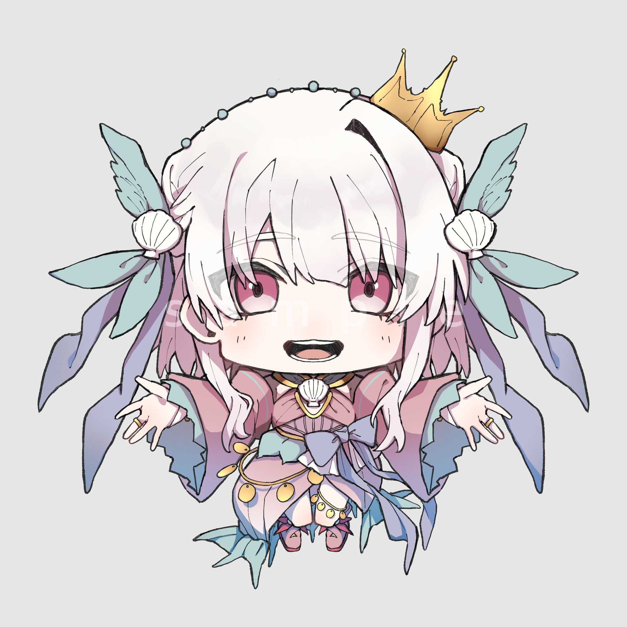 【ご依頼】SDイラスト 天音彩さん / 2022.06-1