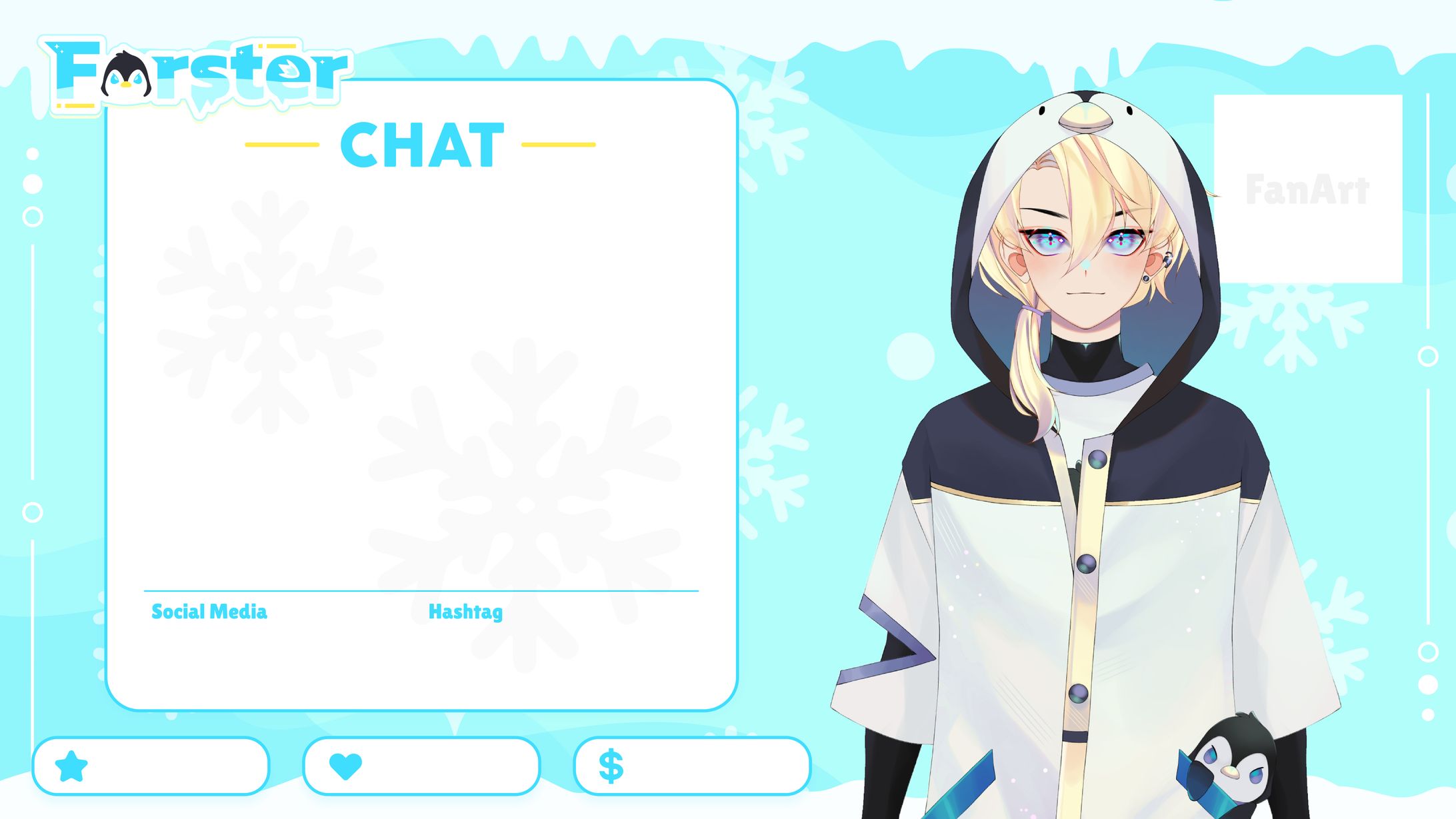 Overlay Penguin Forster (Chat & Gaming)-1