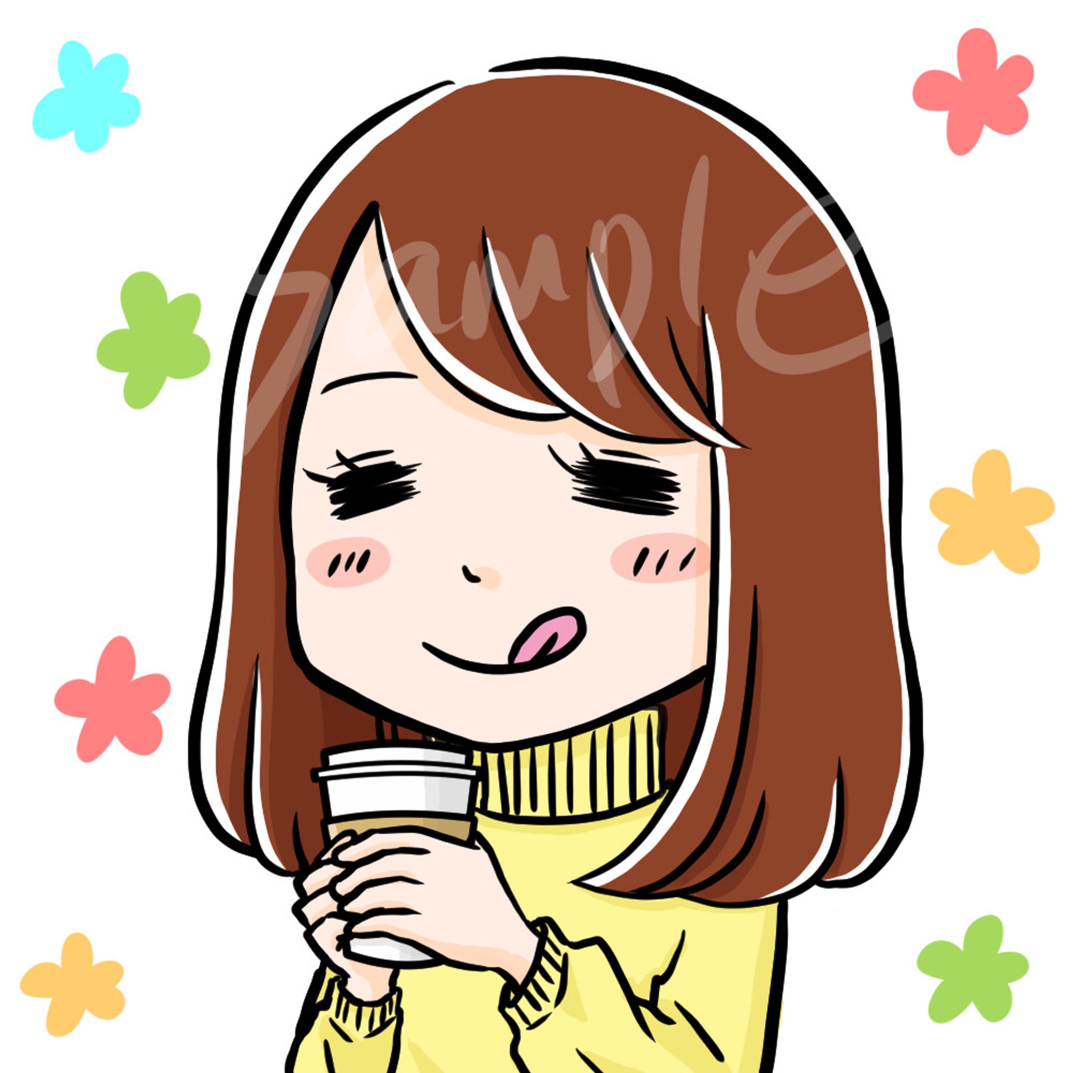 【個人様】似顔絵キャラクター-1