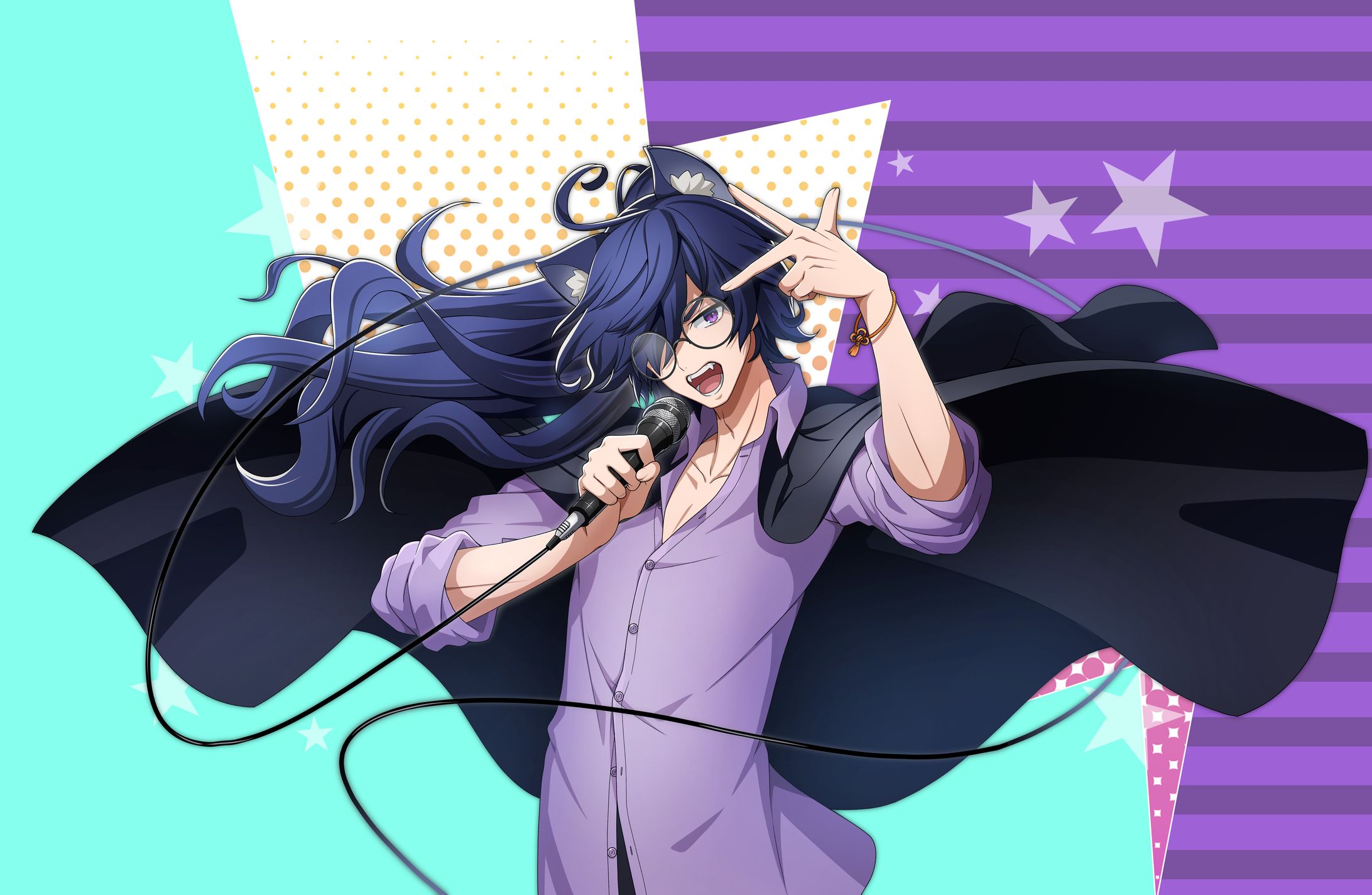 尾神わかさま　歌ってみた等用イラスト-1