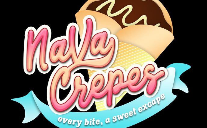 Branding Assets for Crepes Business 'Nava Crepes' (Logo, Banner, Pricelist)