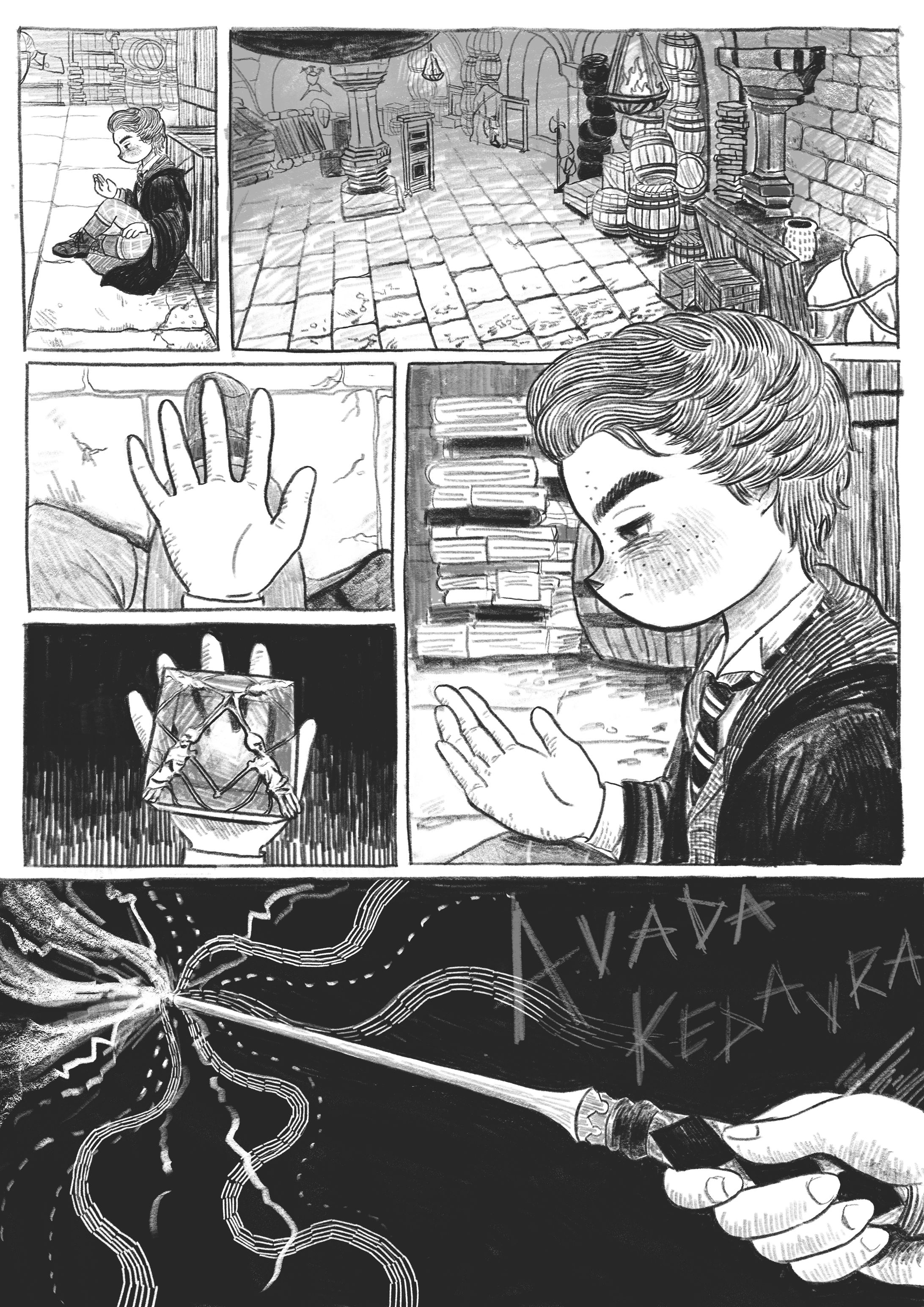 【漫画サンプル】セバ転♀　小さな星-1