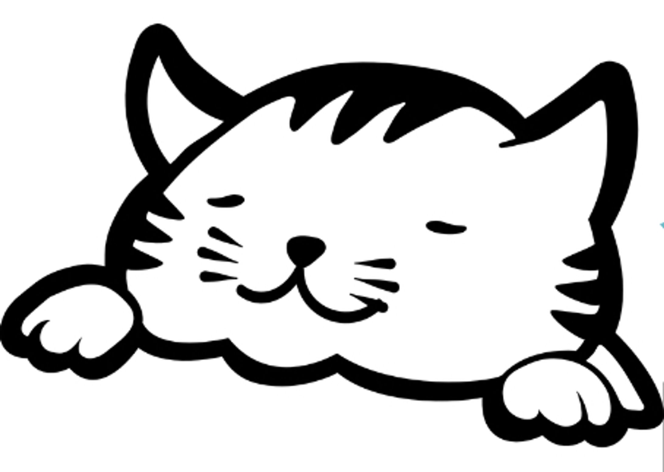 模写イラスト｜猫-1
