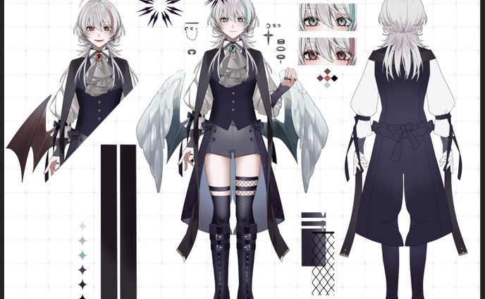 【立絵】或様（Vtuber）