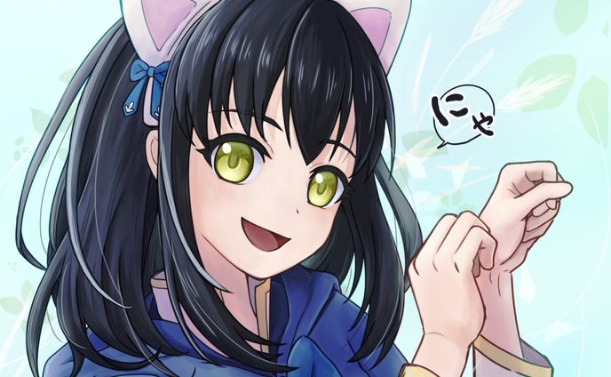 フォロワー様の子を描かせていただいた［冬木様/ノエルちゃん］