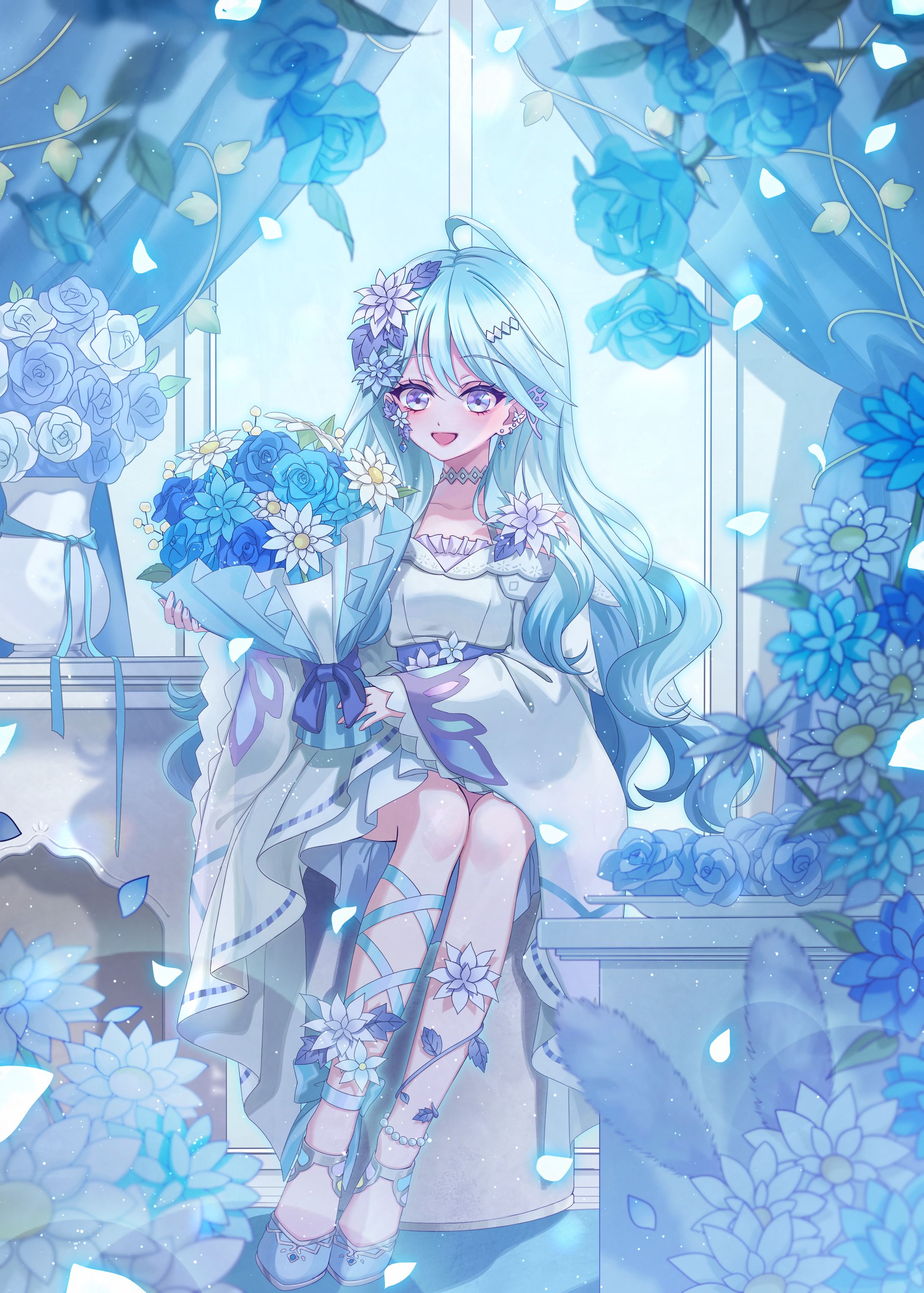 葉雫ルミリア　お誕生日イラスト-1